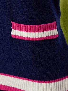 Sarah Kern Strickpullover Sweater koerpernah mit SK68-Schriftzug