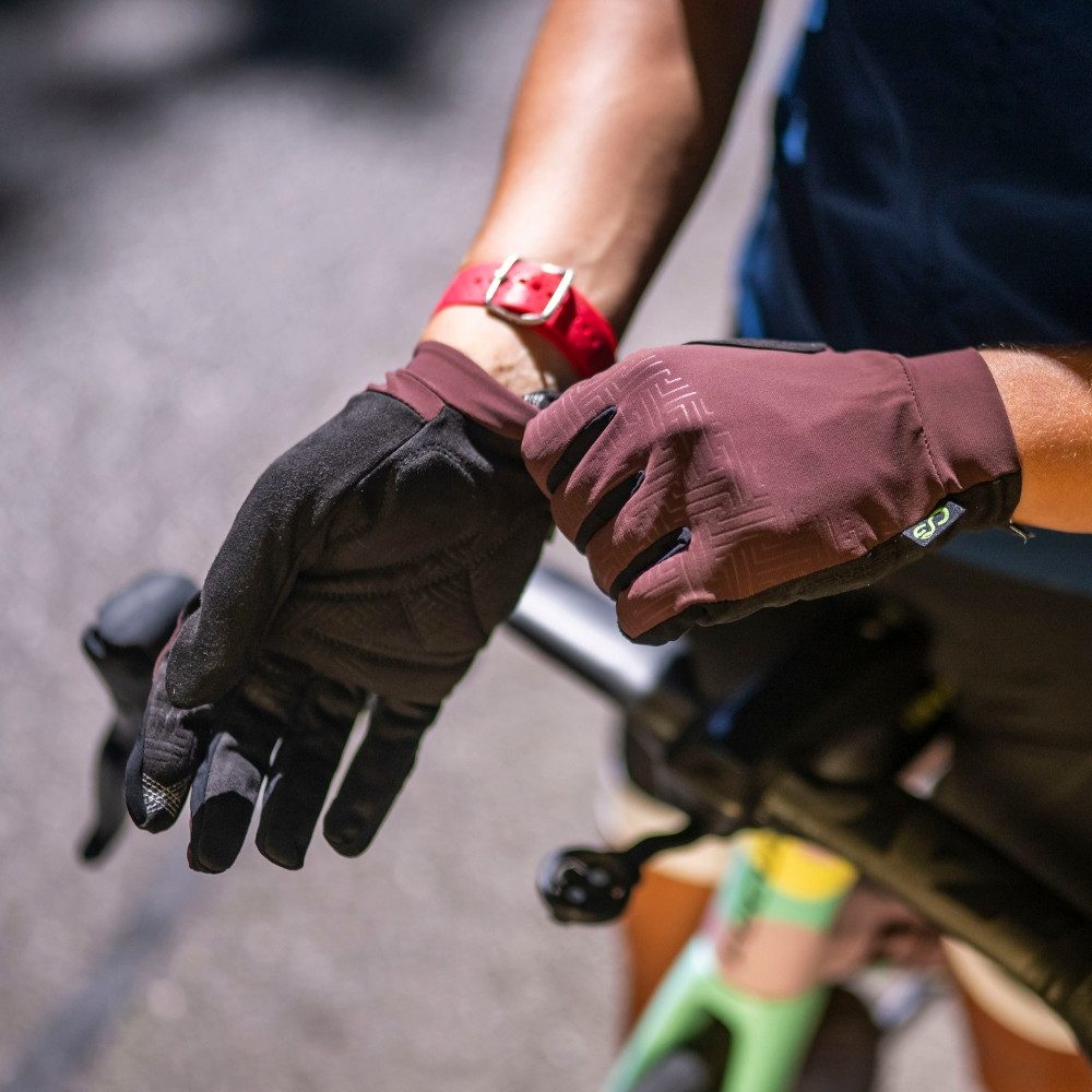 Kinetixx Fahrradhandschuhe Langfinger-Radhandschuh Lovino C2G, KinetiXx (in schwarz, taupe, berry)