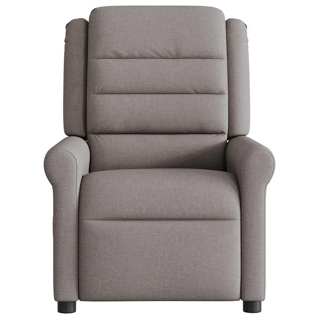 vidaXL Sessel Massagesessel Taupe Stoff (1-St) günstig online kaufen