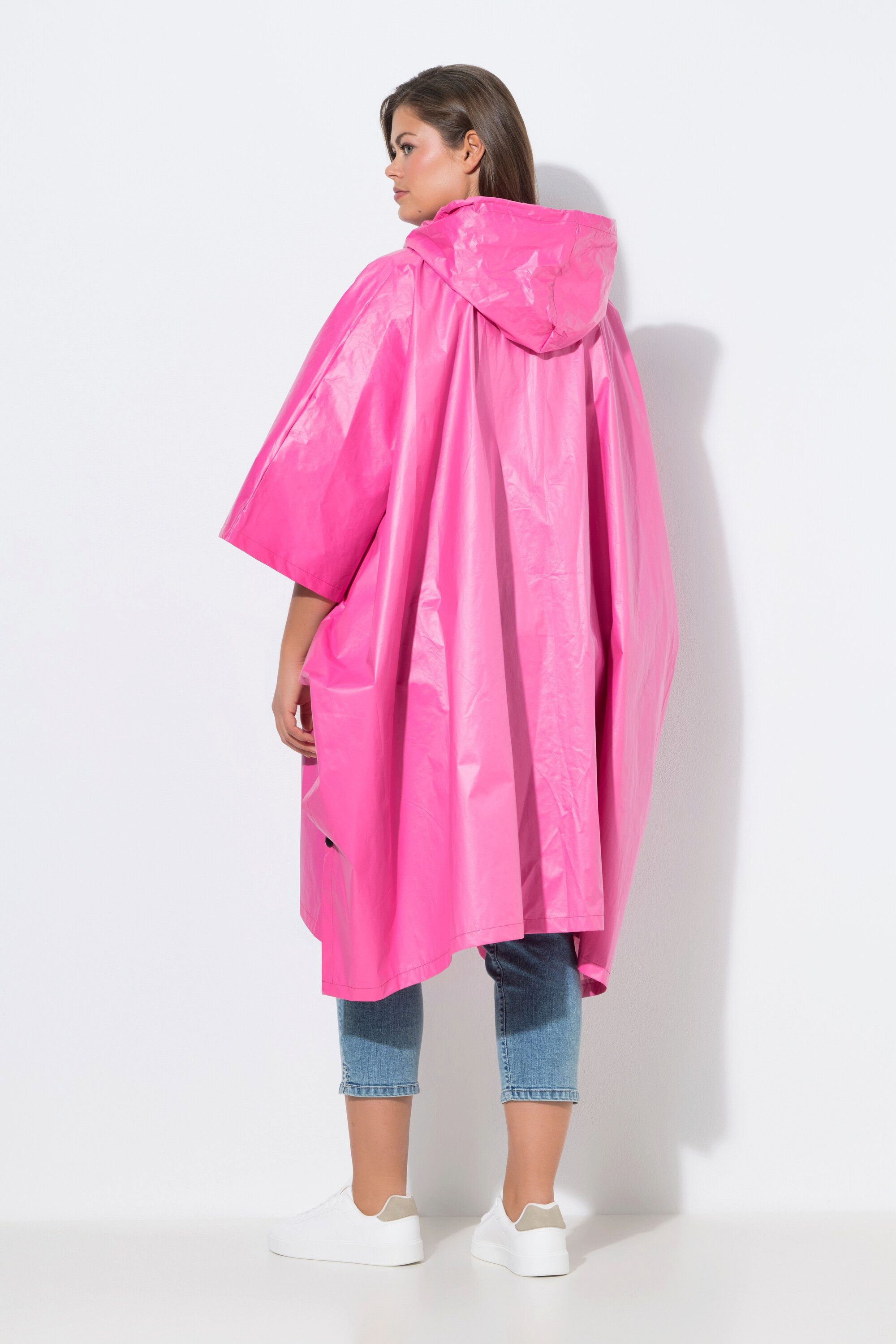 Laurasøn Funktionsjacke Funktions-Regencape Unisex Print Kapuze