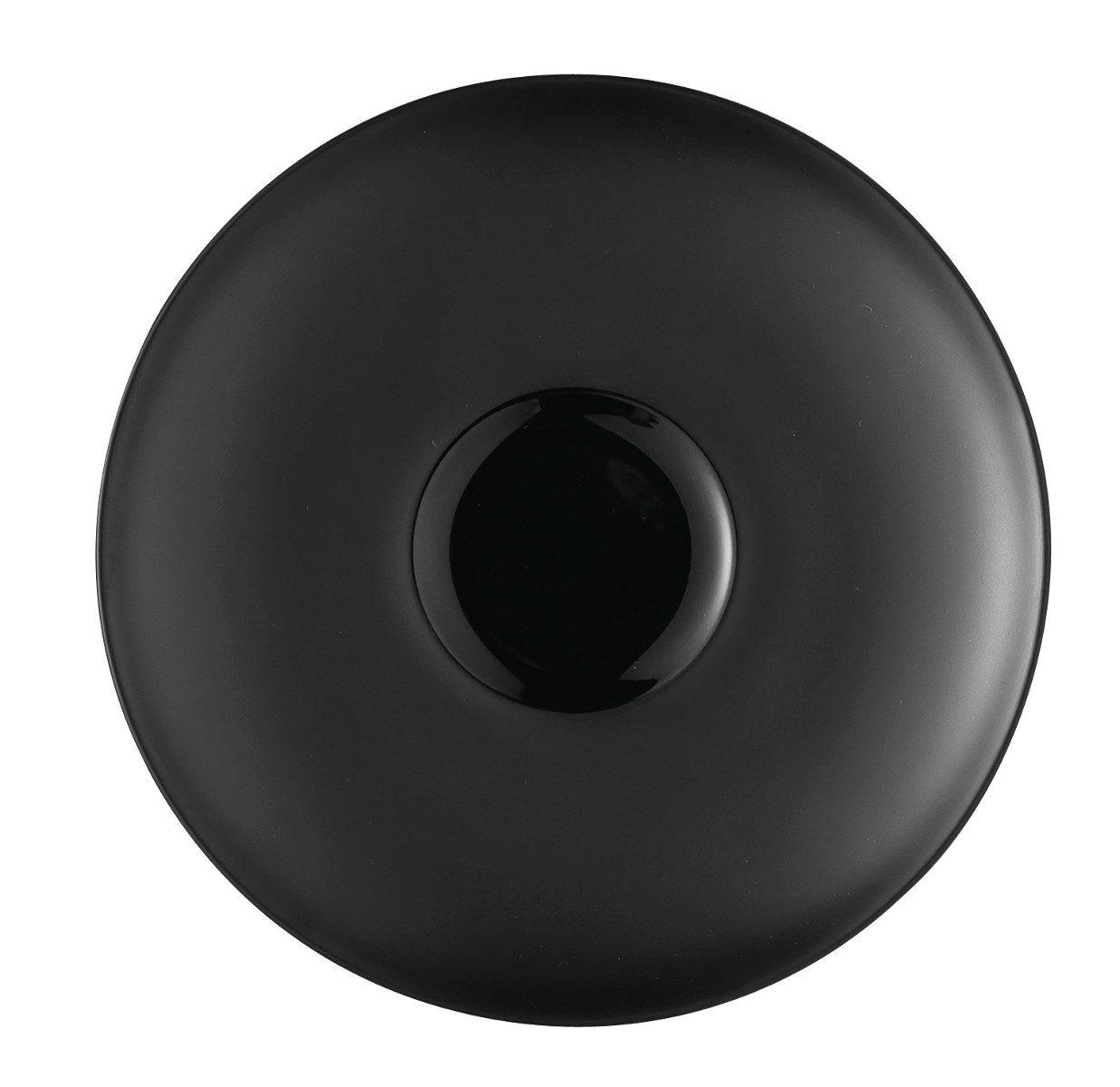 Rosenthal Untertasse TAC Gropius Black Tee-Untertasse 16 cm, Untertasse