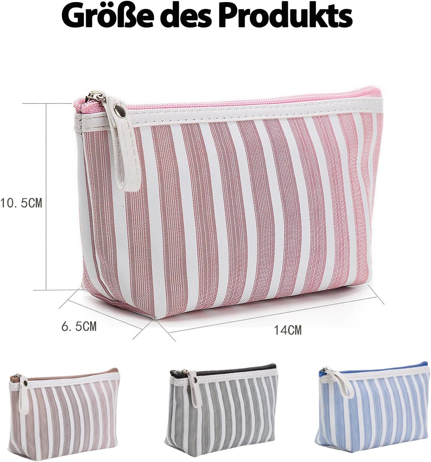 Coonoor Kosmetiktasche 4-teiliges kleines Schminktaschen-Set, Damen-Reise-K günstig online kaufen