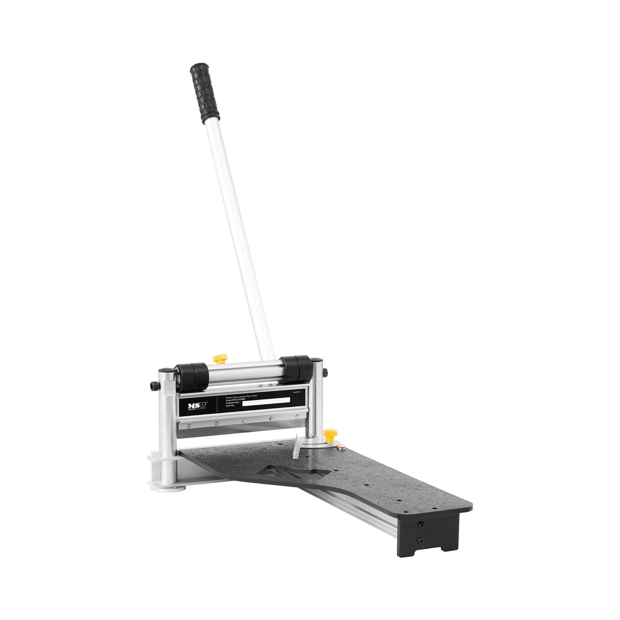 MSW Laminatschneider Laminatknacker Schneidegerät Stärke 16 mm Winkellehre günstig online kaufen