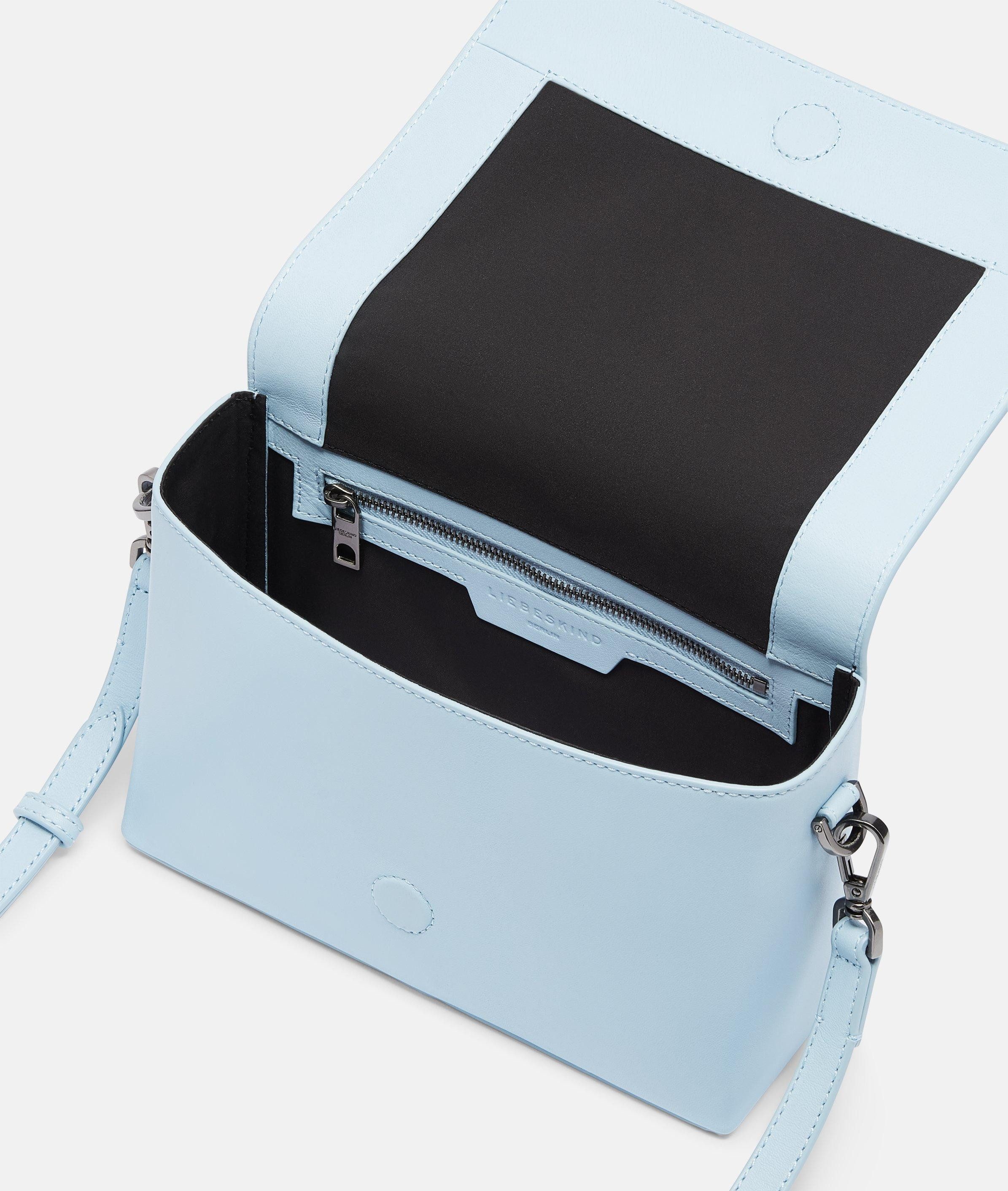 Liebeskind Berlin Umhängetasche Hilla Crossbody M, Mittelgroße Crossbody Bag aus Schafsleder