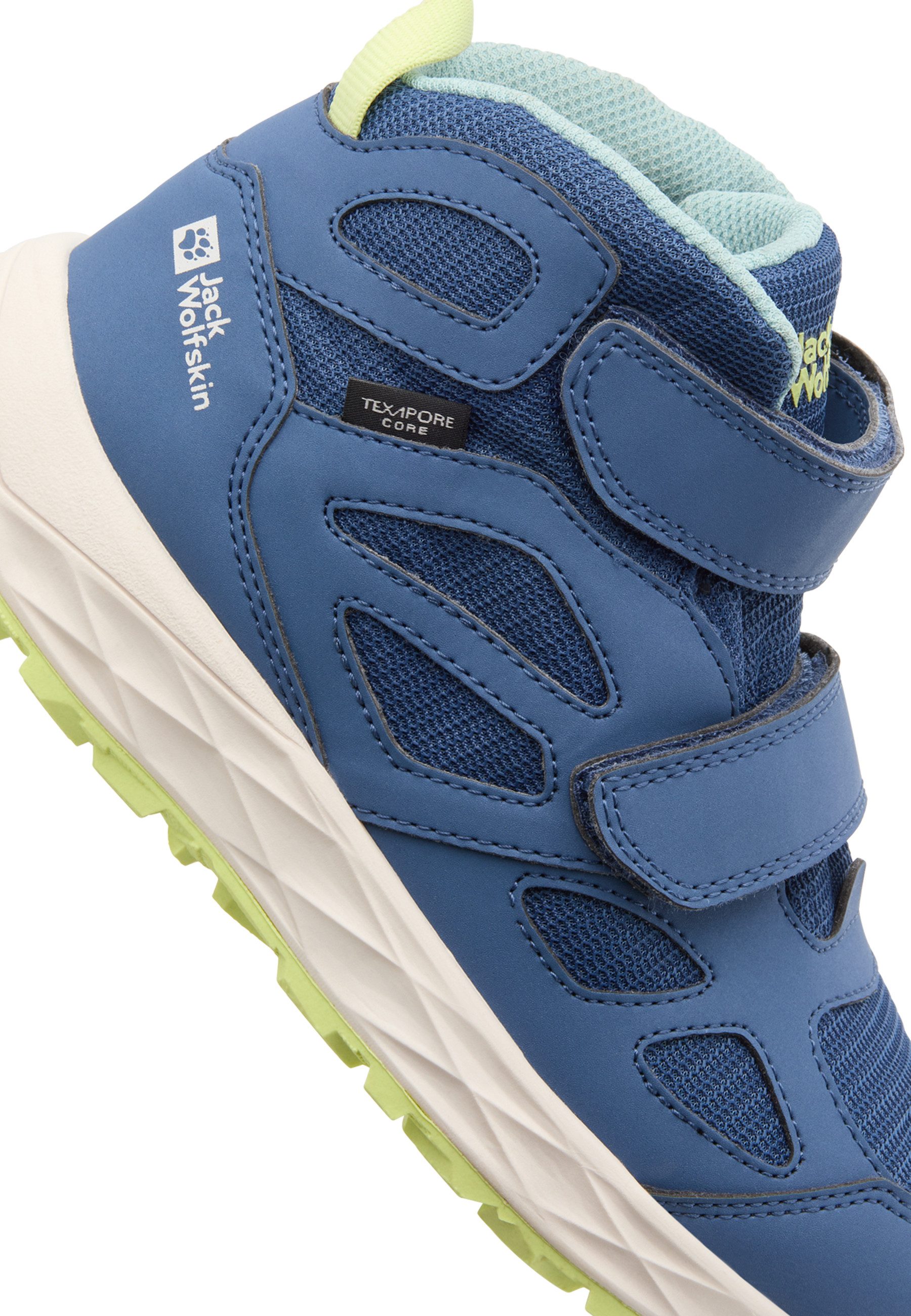Jack Wolfskin WOODLAND 2 TEXAPORE MID VC K Wanderschuh wasserdicht, Trekkingschuh