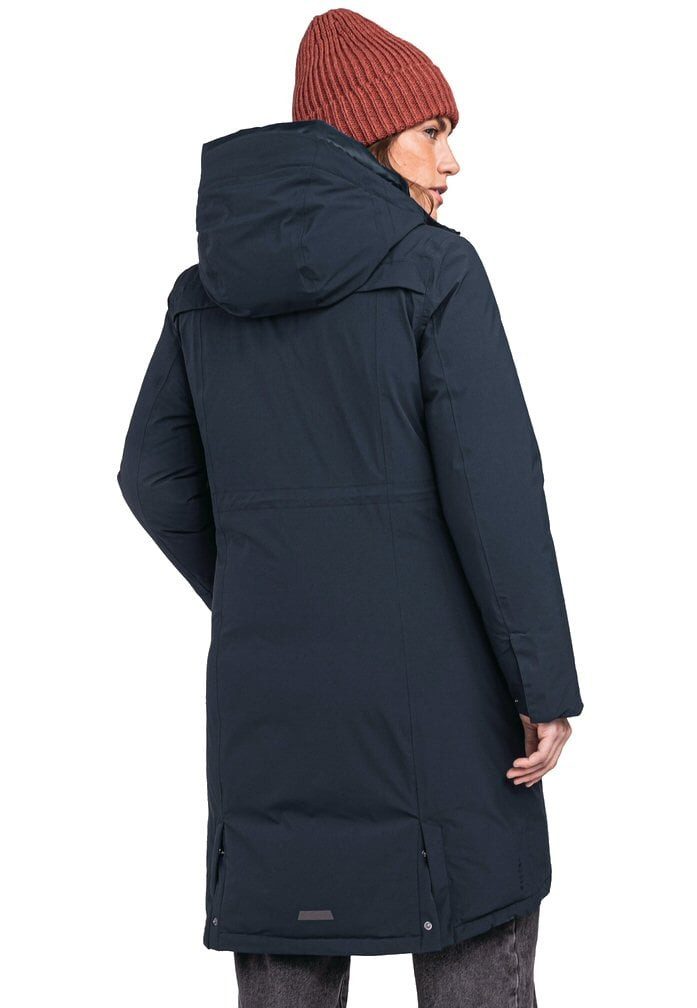Schöffel Daunenmantel Down Parka Canterbury (4-Wege-Stretch, sehr warm, wasserdicht)