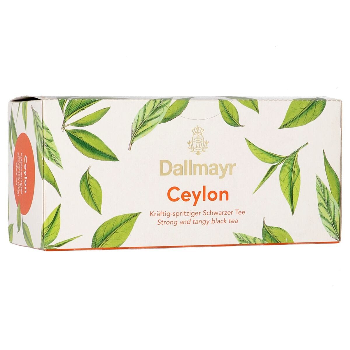 DALLMAYR Tee Ceylon, 25 Aufgussbeutel, Schwarztee