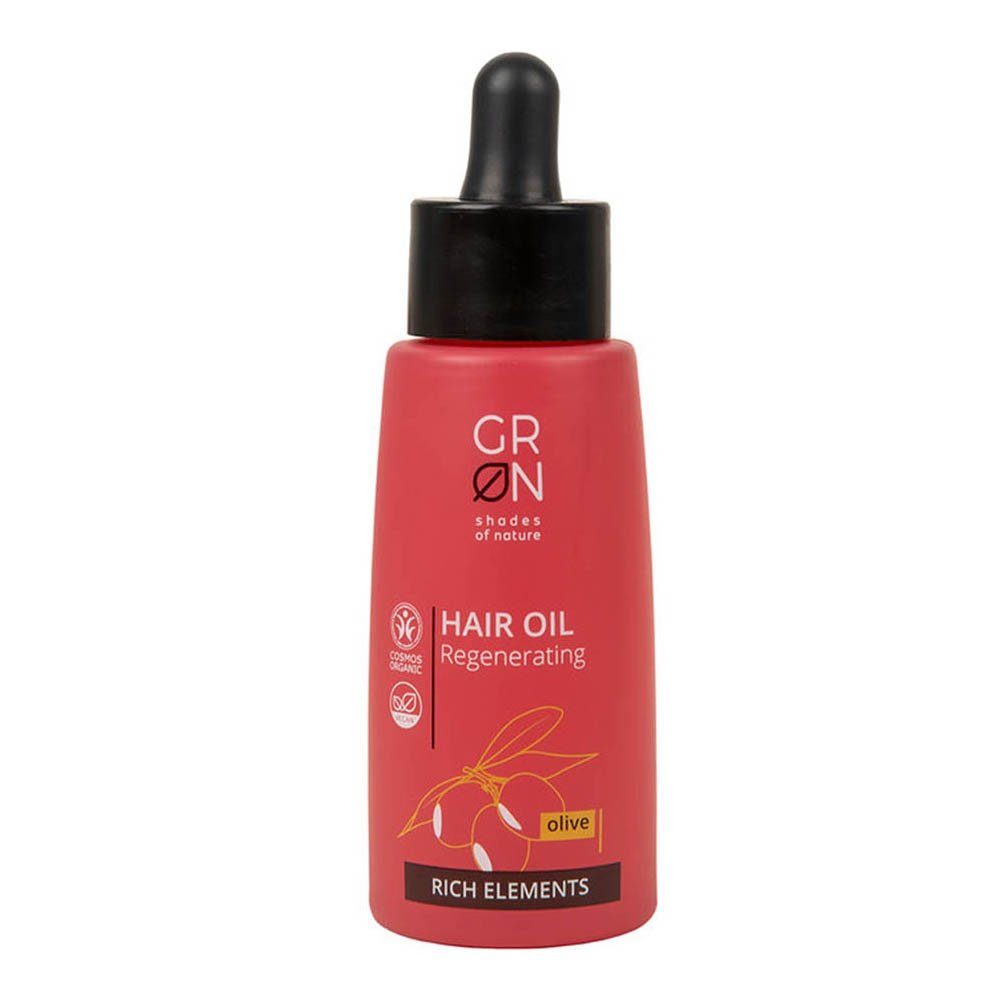 - Rich Shades Hair Oil GRN of - Haaröl olive 50ml nature Elements