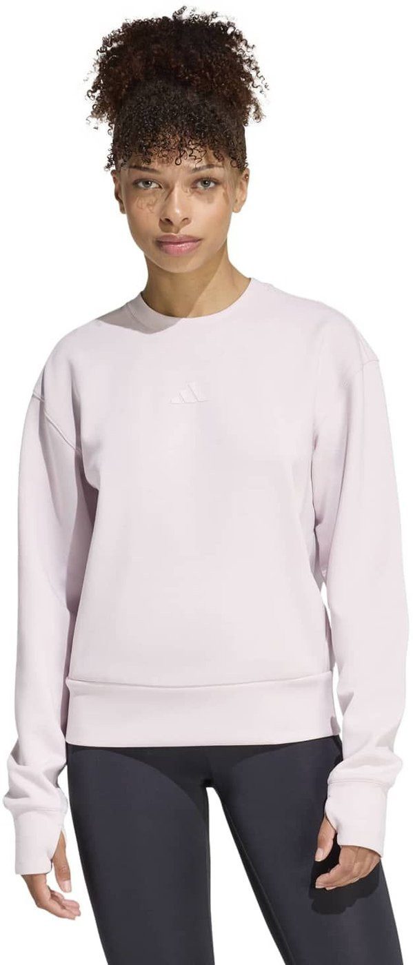 adidas Sportswear Longsweatshirt D4T KNIT CREW ICEPUR