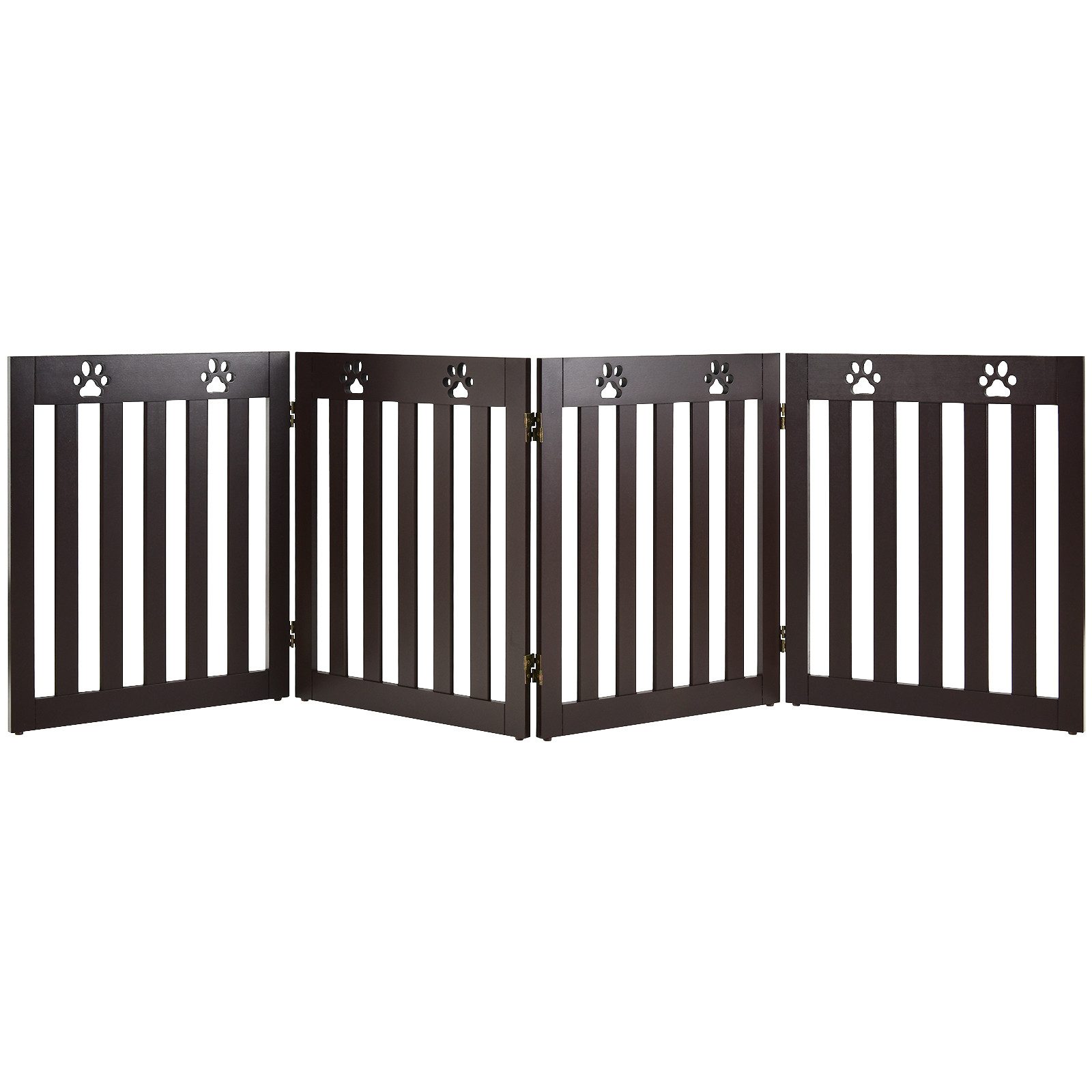 COSTWAY Türschutzgitter Hundegitter, klappbar, 60cm Hoch, günstig online kaufen