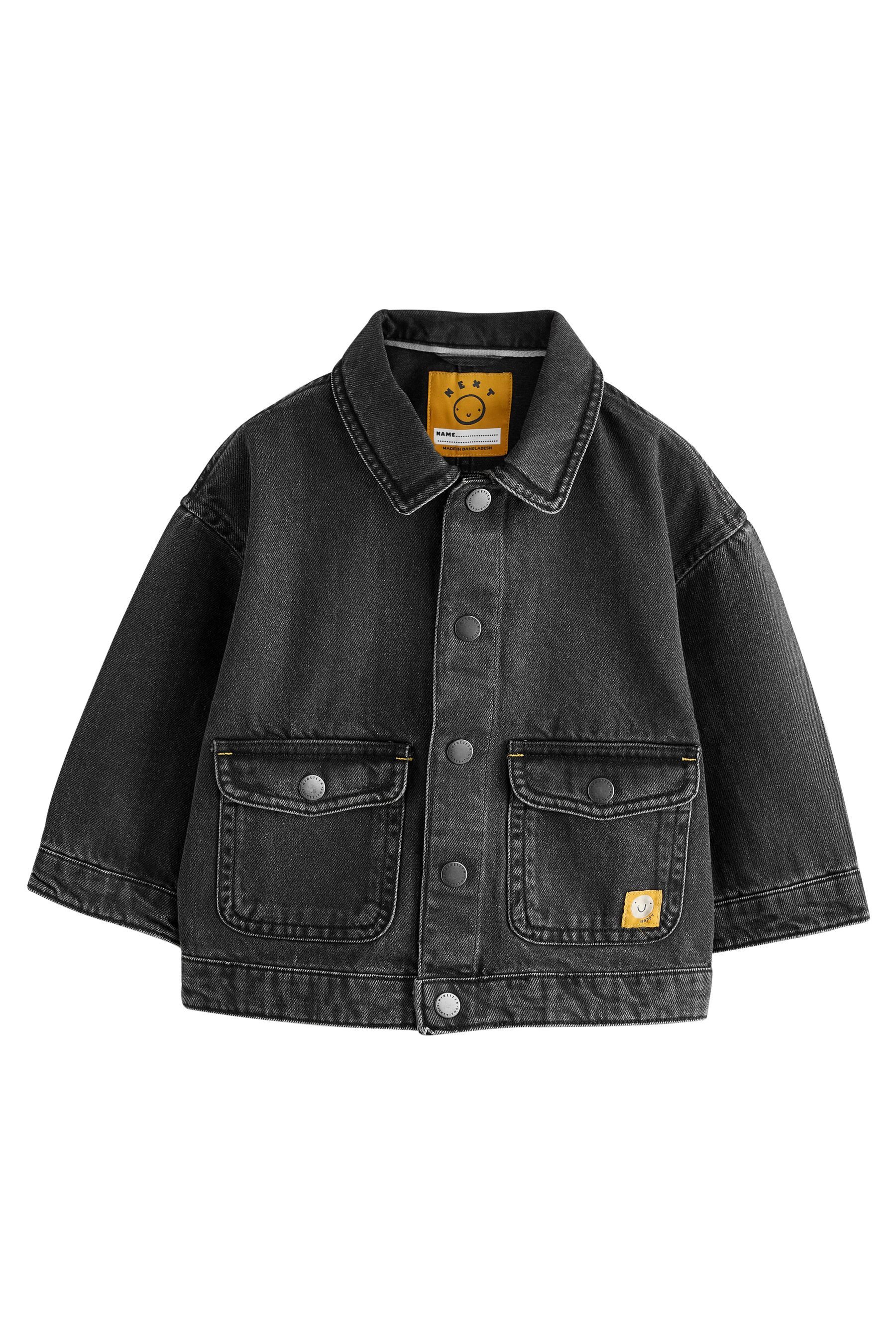 Next Jeansjacke Denim-Jacke aus 100 % Baumwolle günstig online kaufen