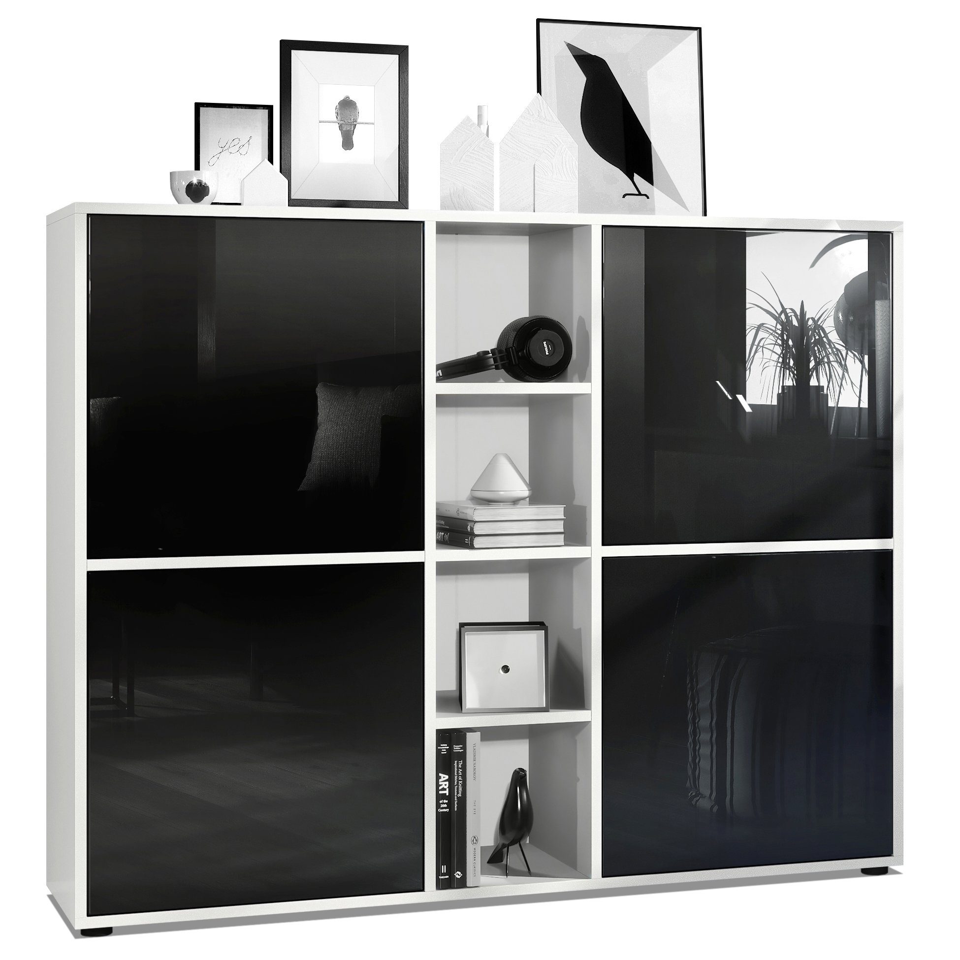 Vladon Highboard Cuba V3 (Highboard, Schrank günstig online kaufen