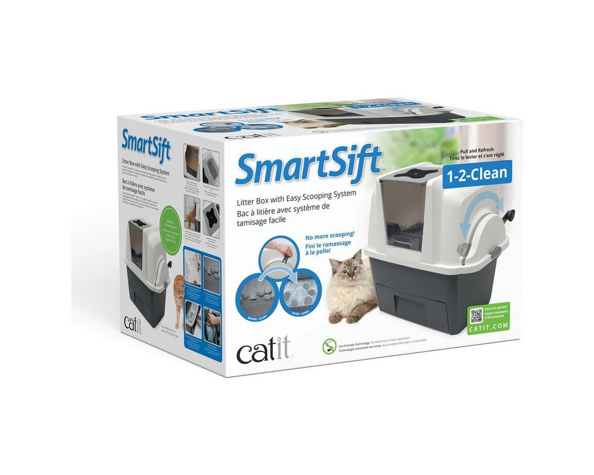 Thumbnail - Catit Katzentoilette SmartSift selbstreinigende Katzentoilette