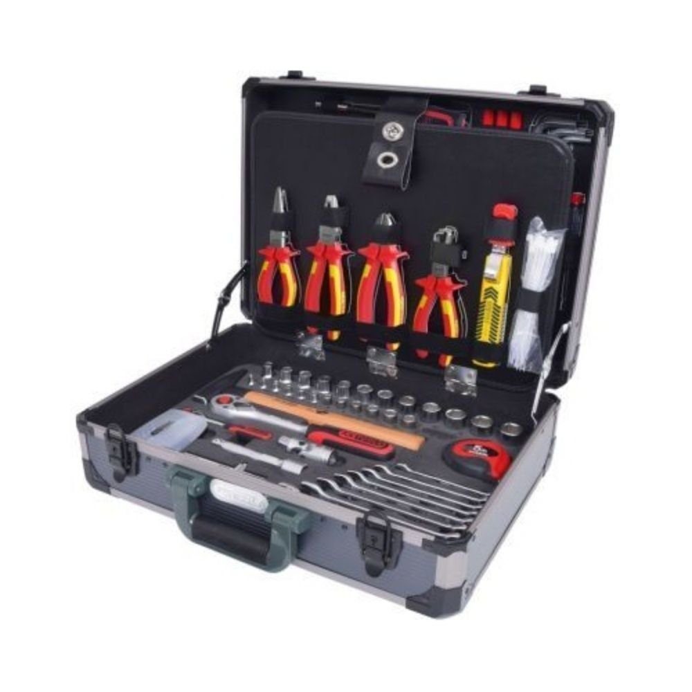 KS Tools Koffer 1/4" + 1/2" Elektriker-Werkzeugkoffer 911.0628, 911.0628