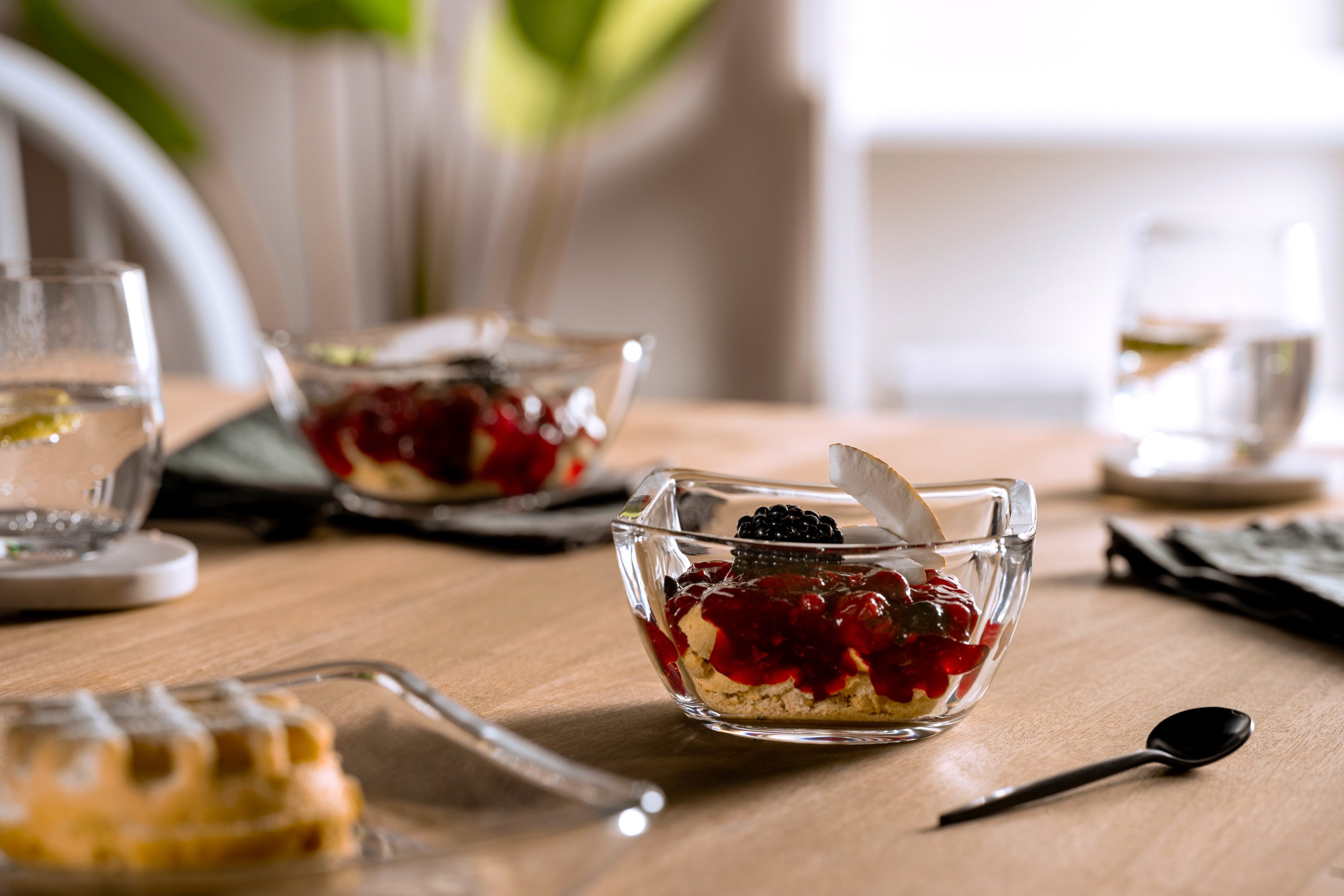 LEONARDO Schale PIAZZA, 12 cm, 4er-Set, Glas, (Set, 4-tlg), spülmaschinengeeignet