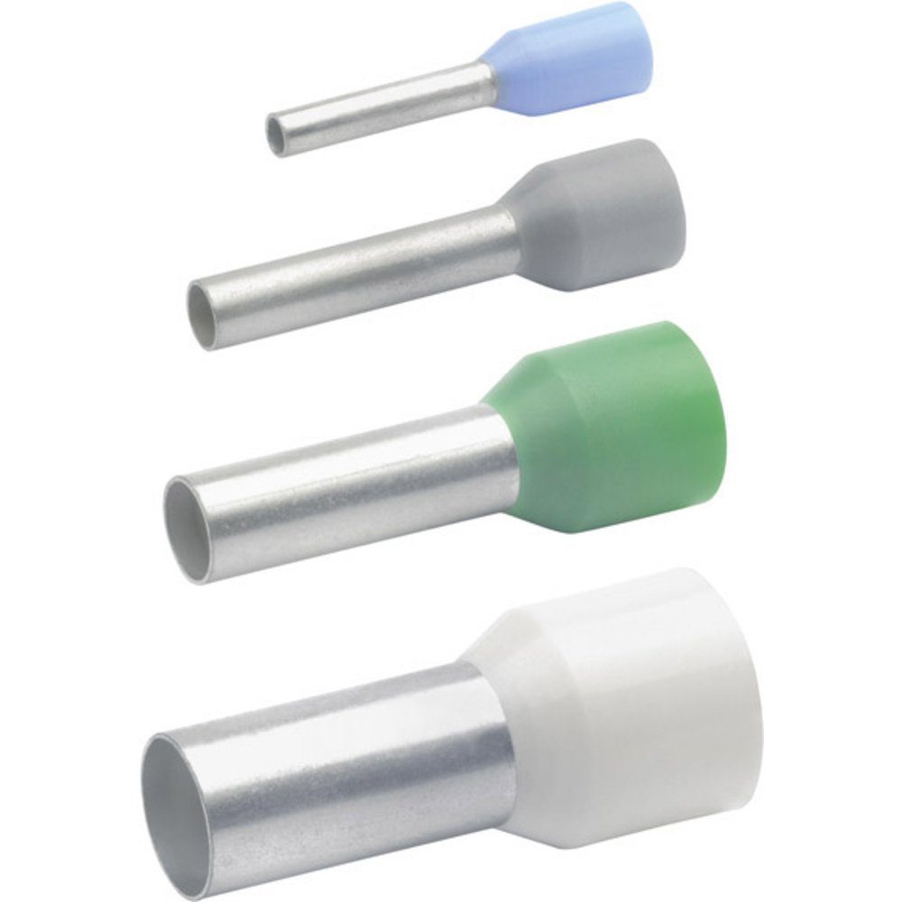 Aderendhülsen Klauke GR1698 Aderendhülse 0.5 mm² Weiß 500 St.
