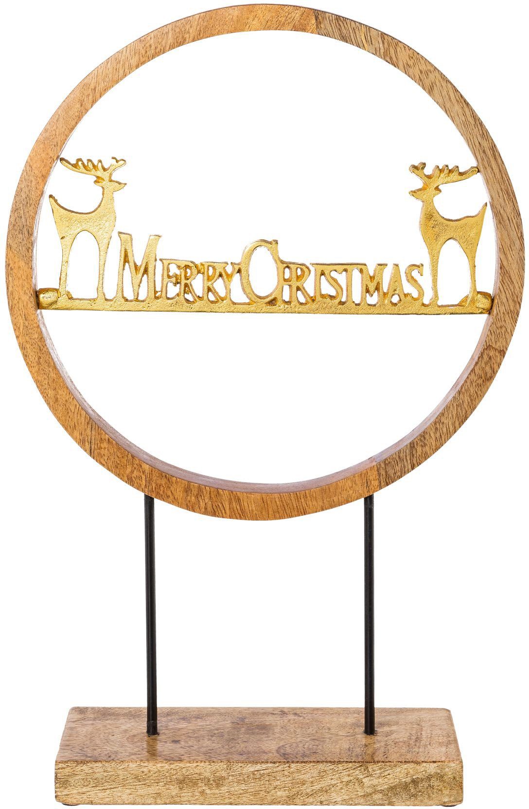 Creativ deco Deko-Schriftzug Merry Christmas, Weihnachtsdeko (1 St) günstig online kaufen