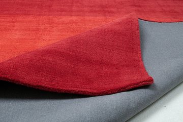 Wollteppich Wool Comfort, THEKO, rechteckig, Höhe: 15 mm, reine Wolle, moderner Farbverlauf, Wohnzimmer & Schlafzimmer