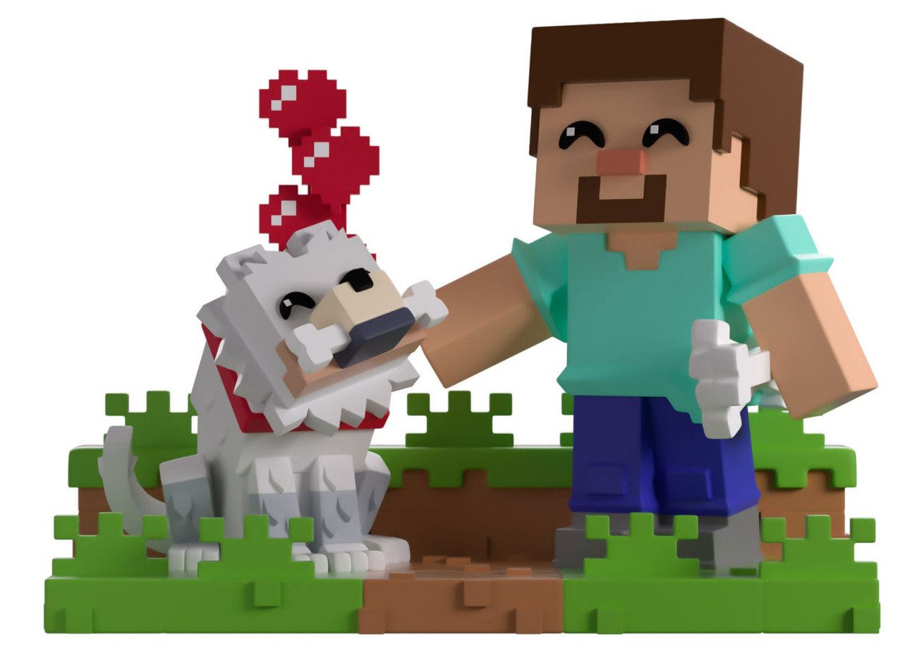 Youtooz Merchandise-Figur Minecraft Vinyl Figur Taming a Wolf 10 cm