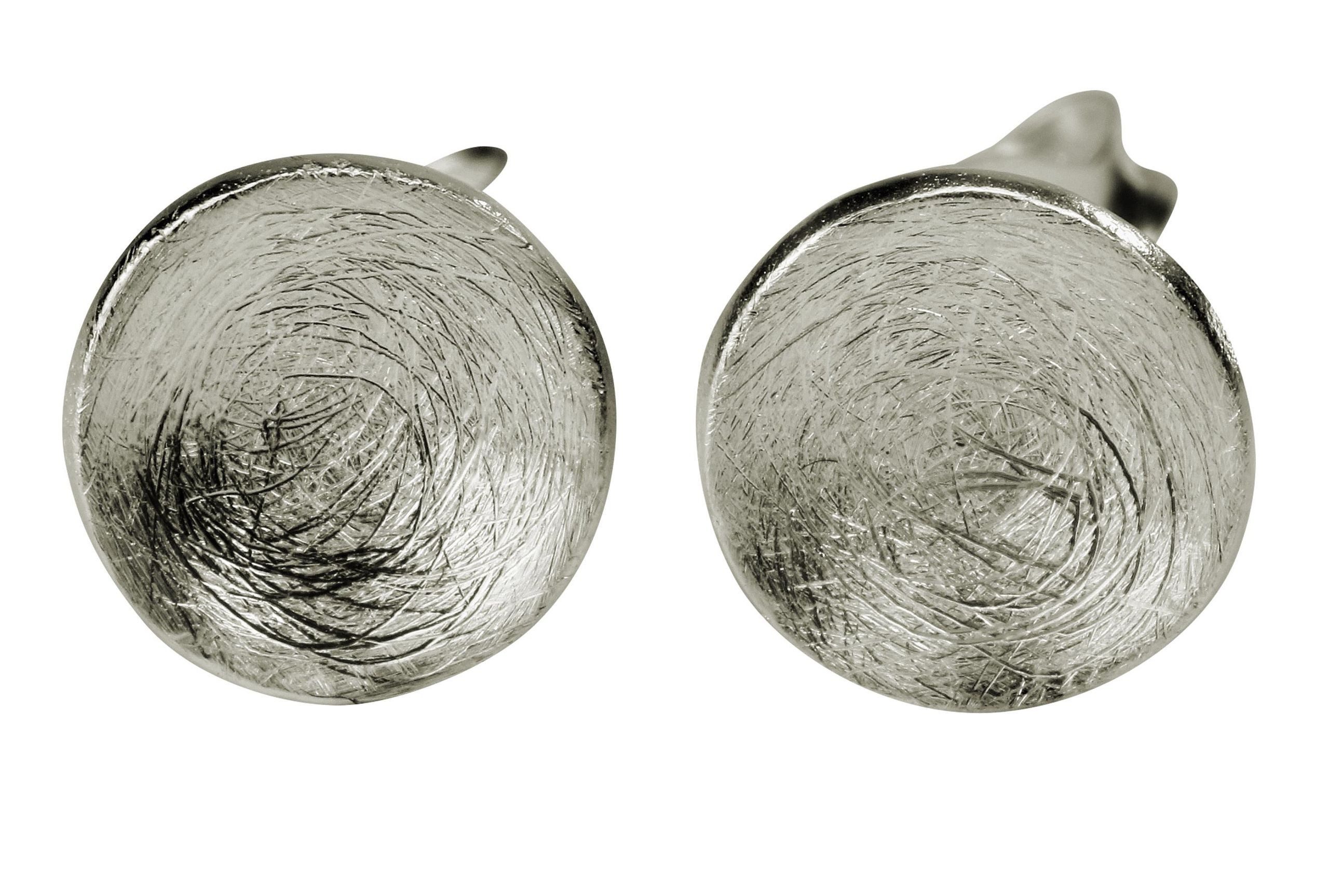 SILBERMOOS Paar Ohrstecker Ohrstecker "Kleine Schale", 925 Sterling Silber