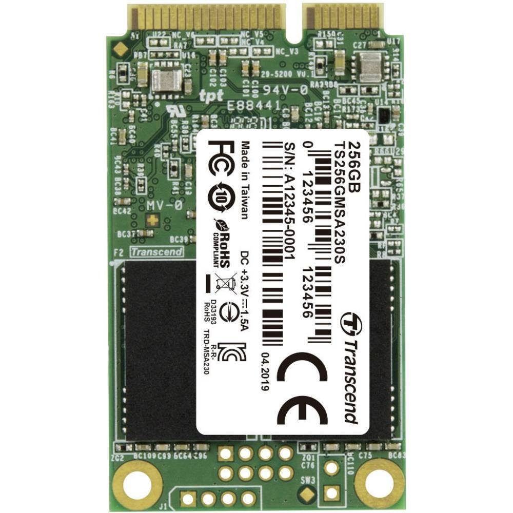 Transcend mSATA SSD MSA370 256GB SSHD-Hybrid-Festplatte