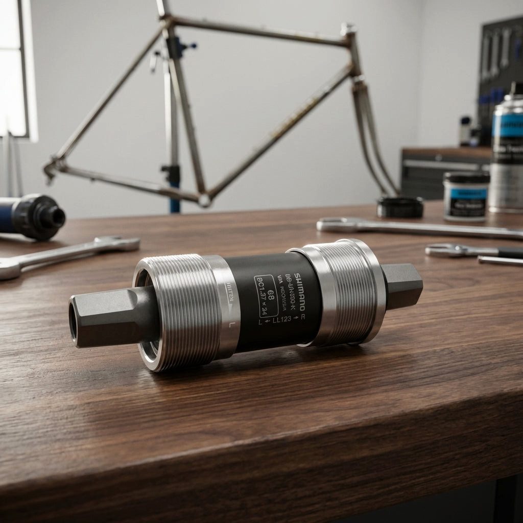 Shimano Fahrradkurbel SHIMANO Innenlager UN300 73/122,5 mm BSA - zuverlässige Performance fü