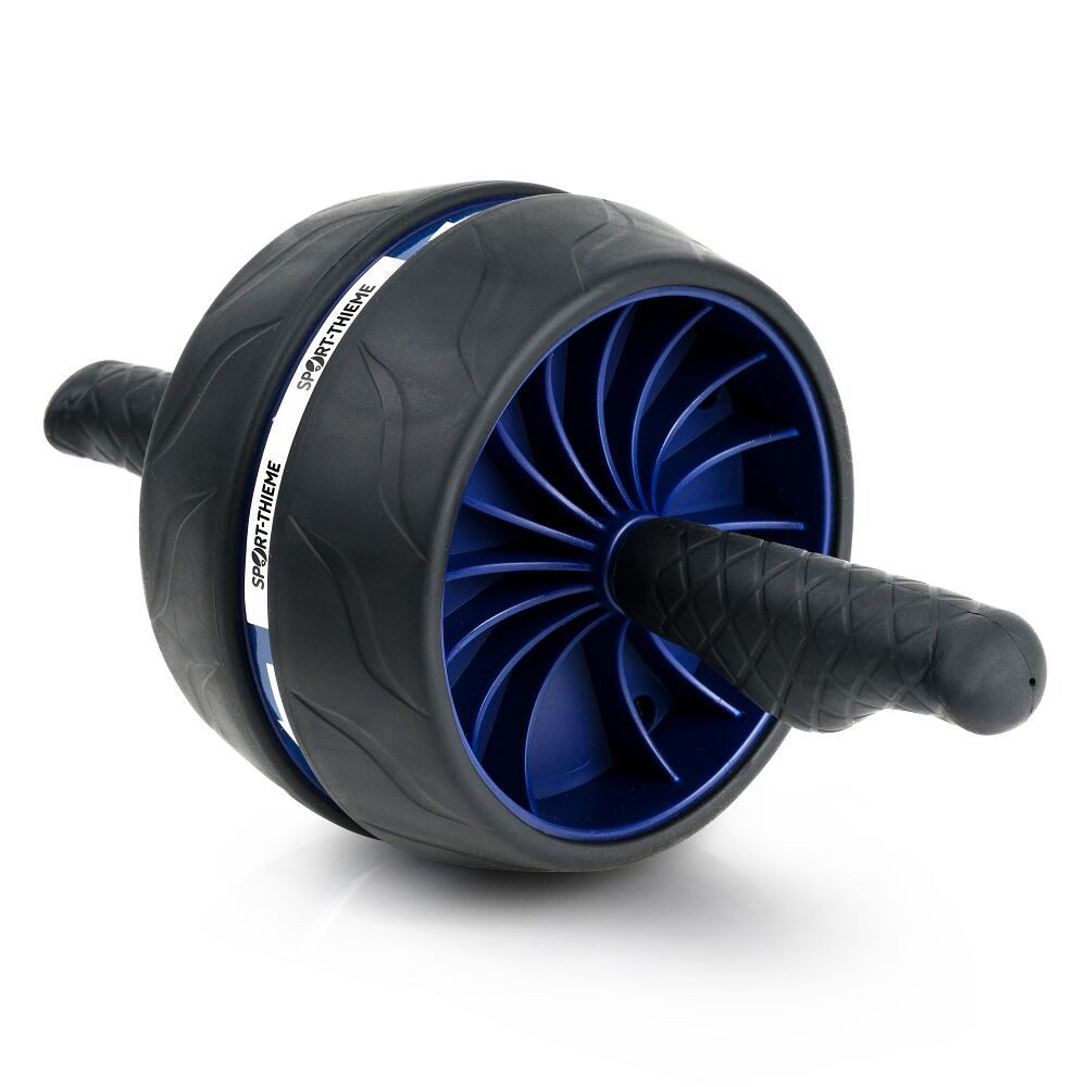 Sport-Thieme Ganzkörpertrainer Bauchtrainer Ab Wheel, Für das Arm-, Bauch- und Rückenmuskeltraining