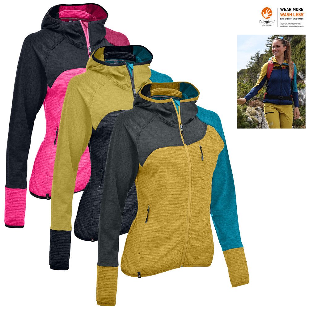 Maul Strickfleecejacke Maul - Damen Fleecejacke Riedlerspitz II - funktionelle Outdoorjacke