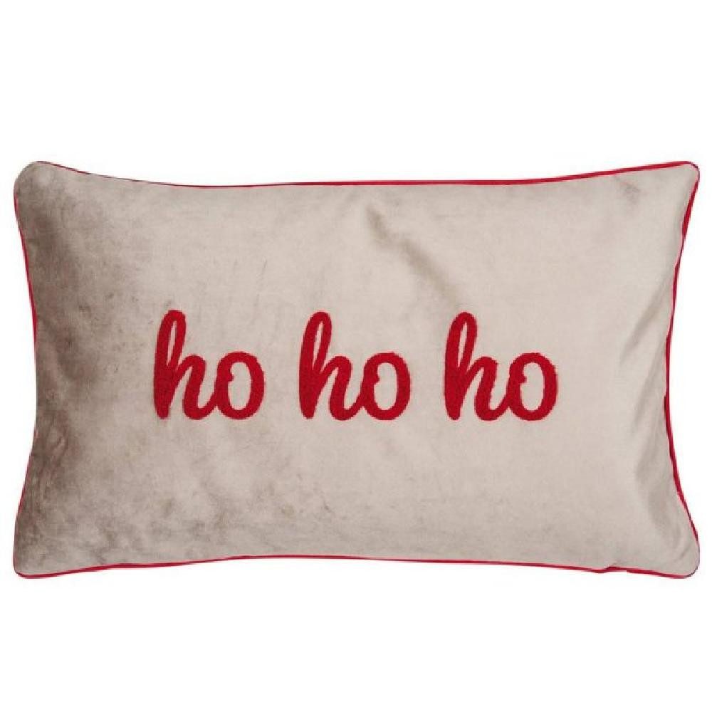PAD Kissenhülle Kissenhülle Ho Ho Ho Lyrics Rot (30x50cm) günstig online kaufen