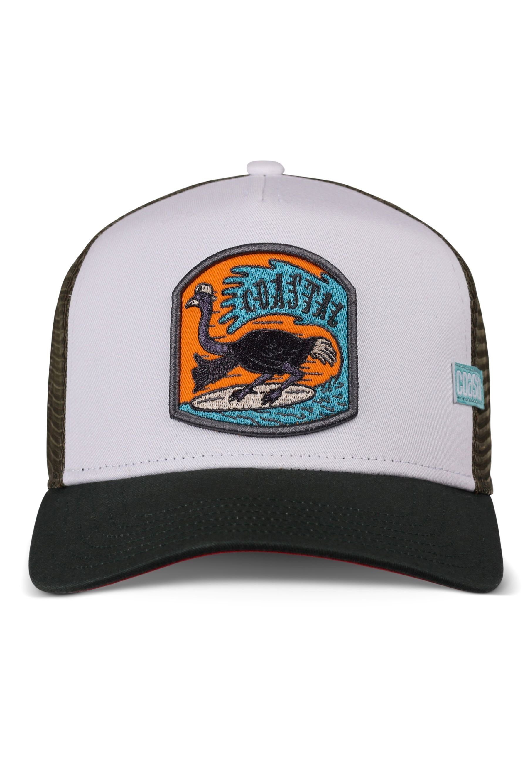 Coastal Trucker Cap HFT Ostrich Surf