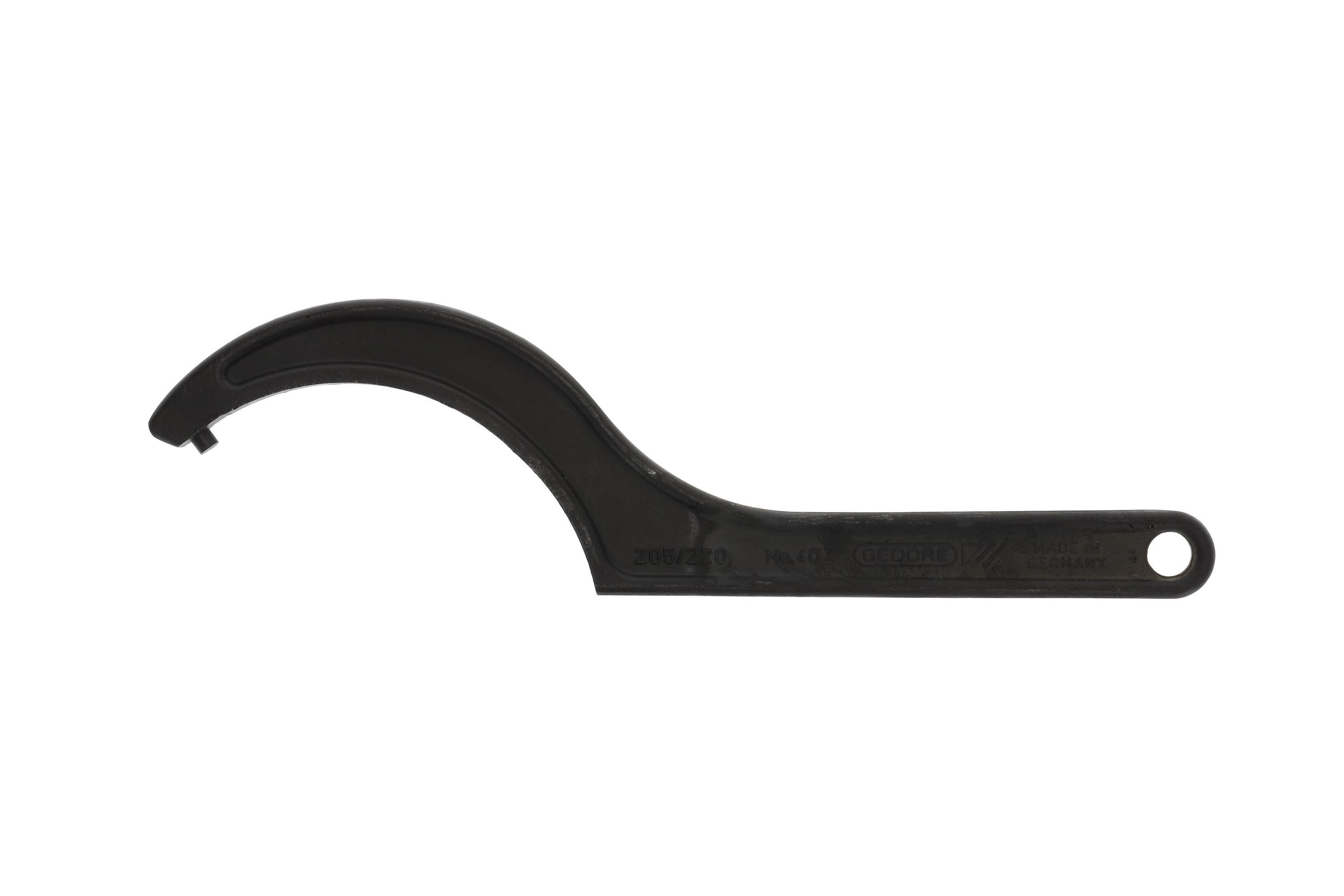 Hakenschlüssel, Maulschlüssel 40 Form 205-220 mm 205-220 Gedore DIN 1810 B, Z