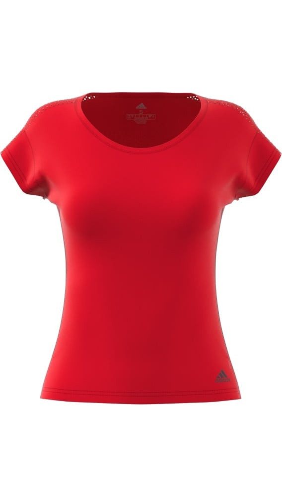 adidas Performance Tennisshirt Barricade rot Damen günstig online kaufen