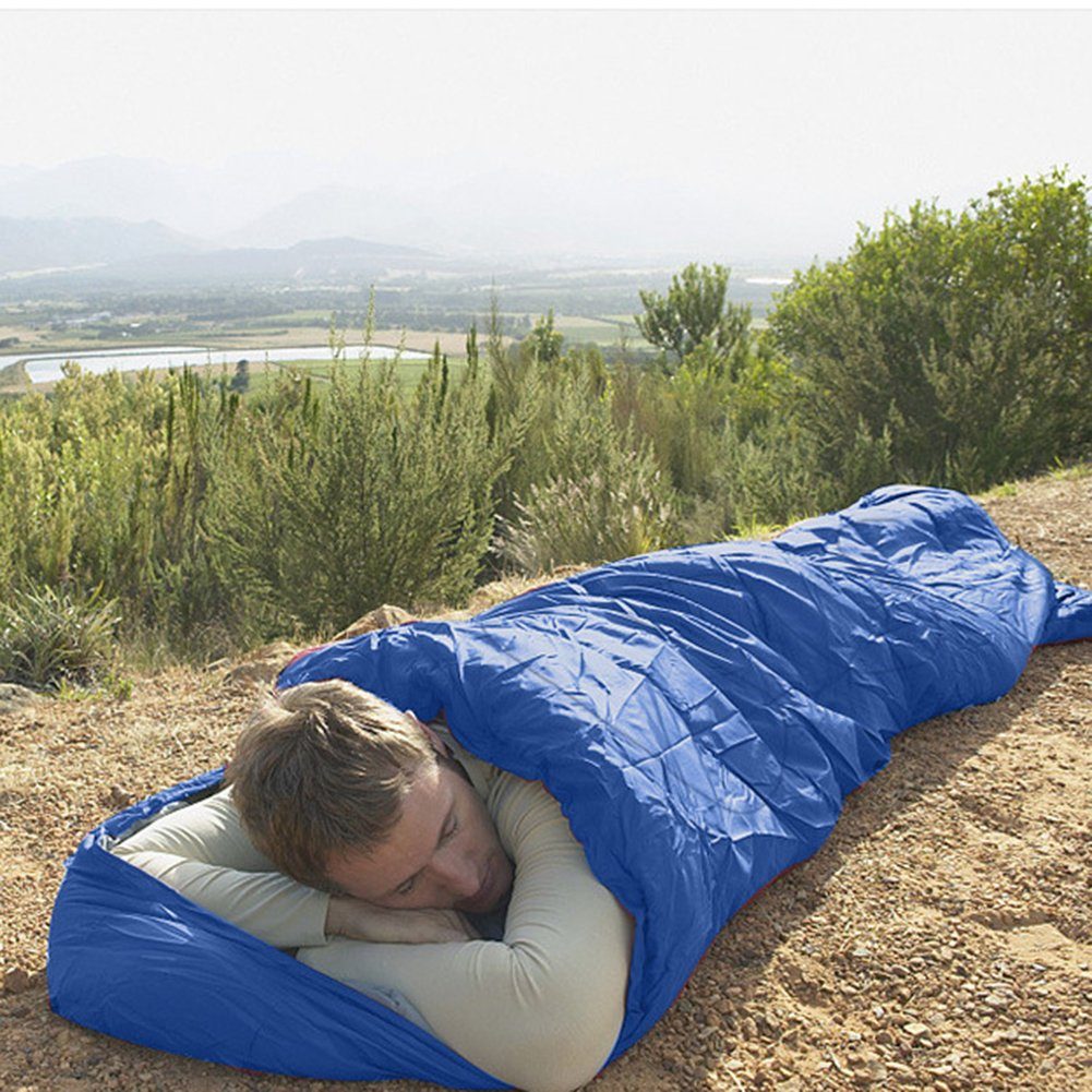 Dsen Deckenschlafsack für Blau 3-4 Jahreszeiten,Erwachsene Deckenschlafsack Schlafsack