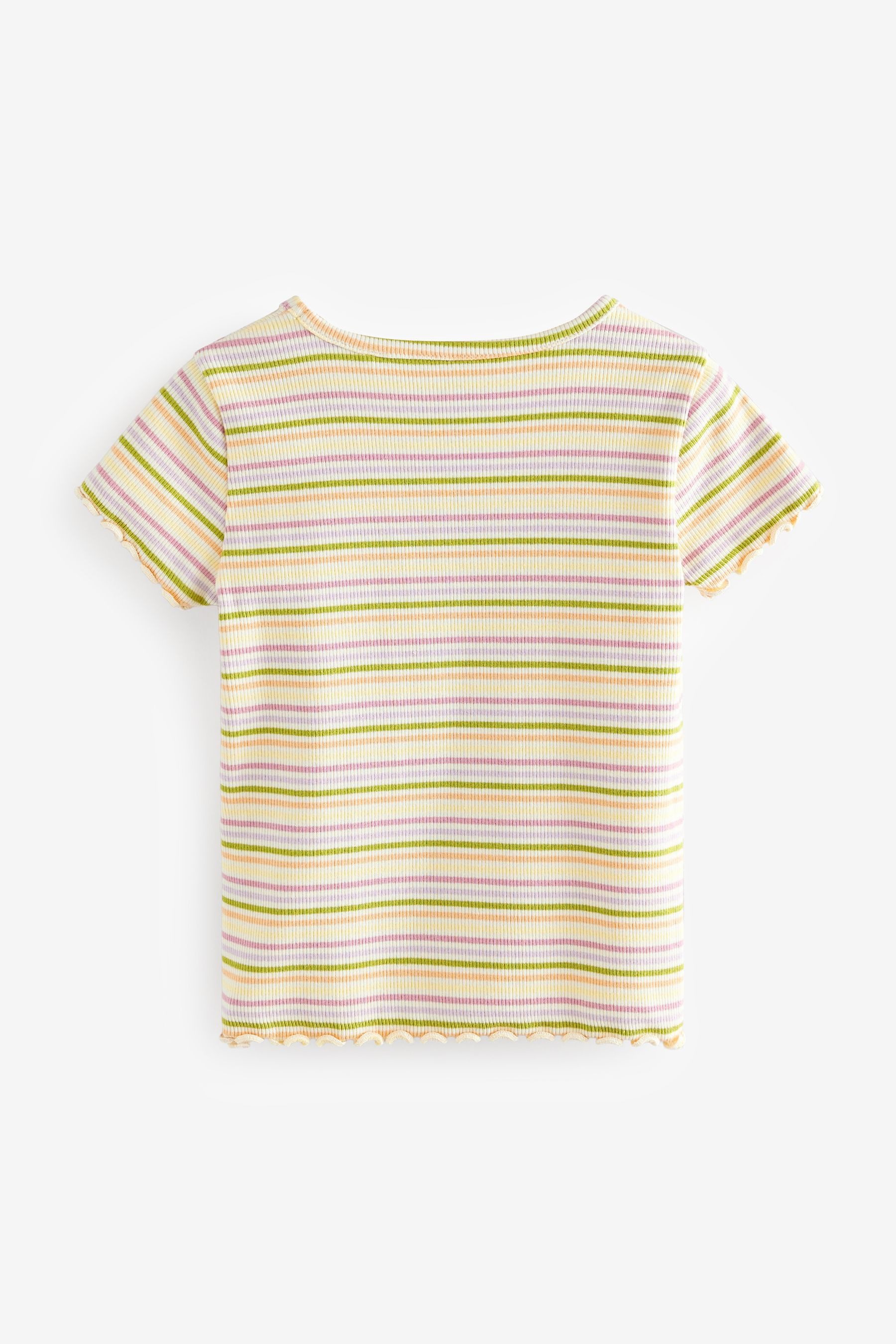 Next T-Shirt Gerippte T-Shirts, 4er-Pack (5-tlg) günstig online kaufen