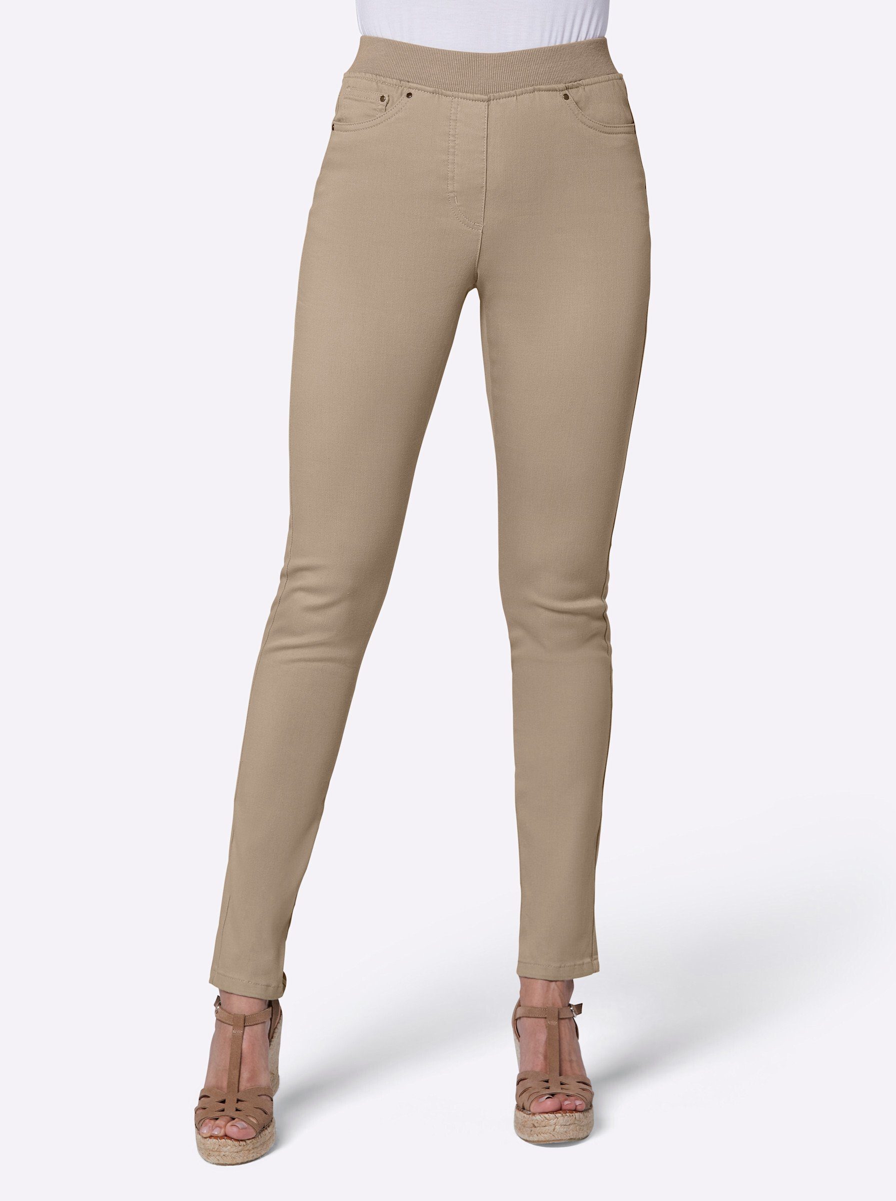 creation L Bequeme Jeans Baumwoll-Lyocell-Jeans komfortabel