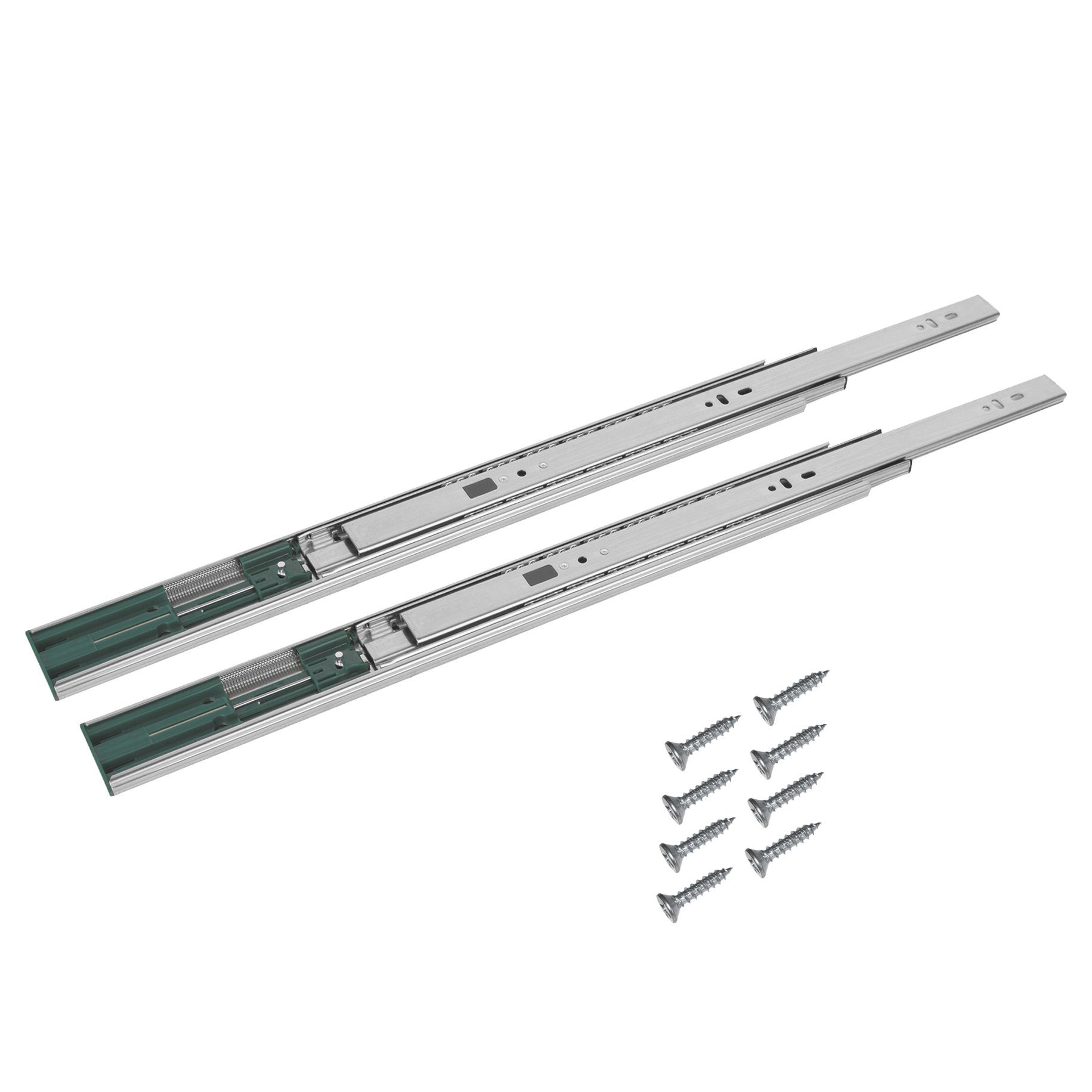 BigDean Auszug 1 Paar /2 Stk. Выдвижные ящикиschienen Vollauszüge 45x450mm mit Softclose (2 St)