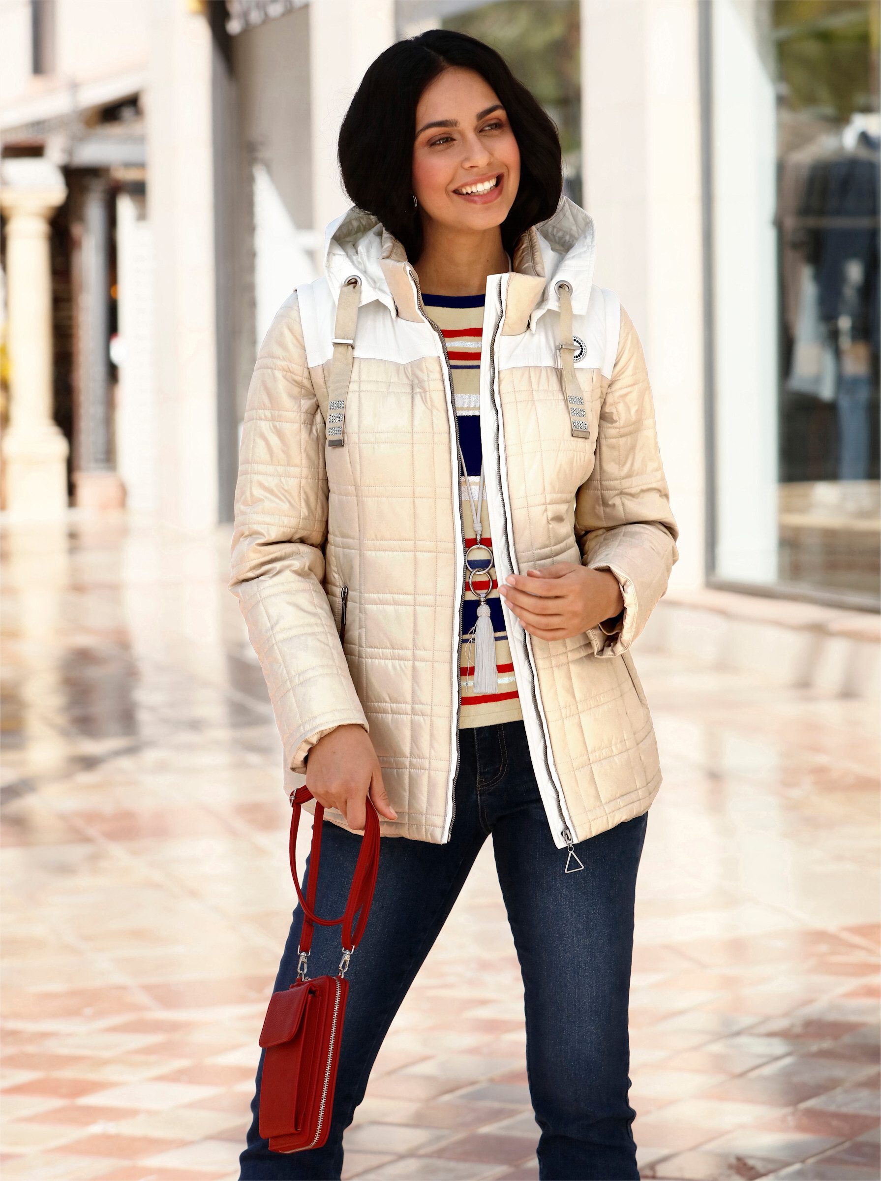 Witt Allwetterjacke Steppjacke Langarm