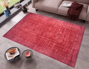 Teppich Samira, my home, rechteckig, Höhe: 6 mm, Orient Optik, Vintage Design, Rutschhemmende Rückenbeschichtung