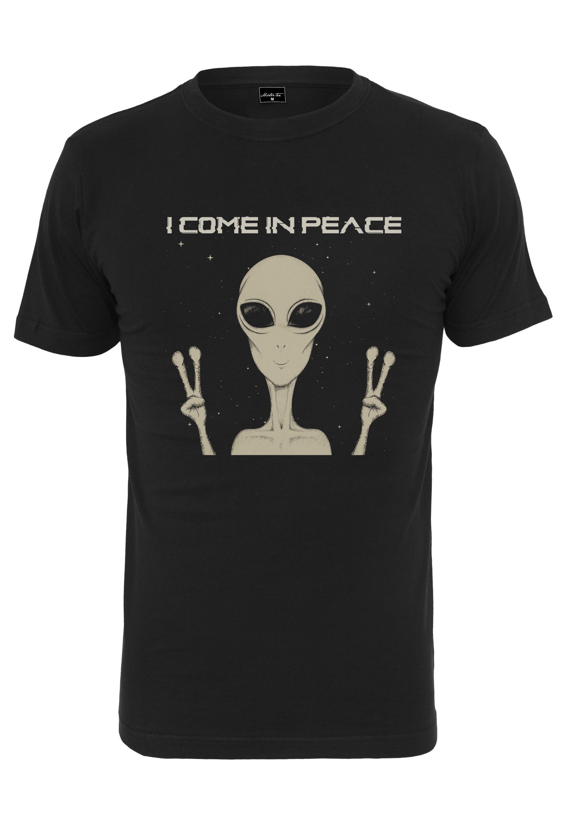 T-Shirt MisterTee Herren I Come In Peace Tee