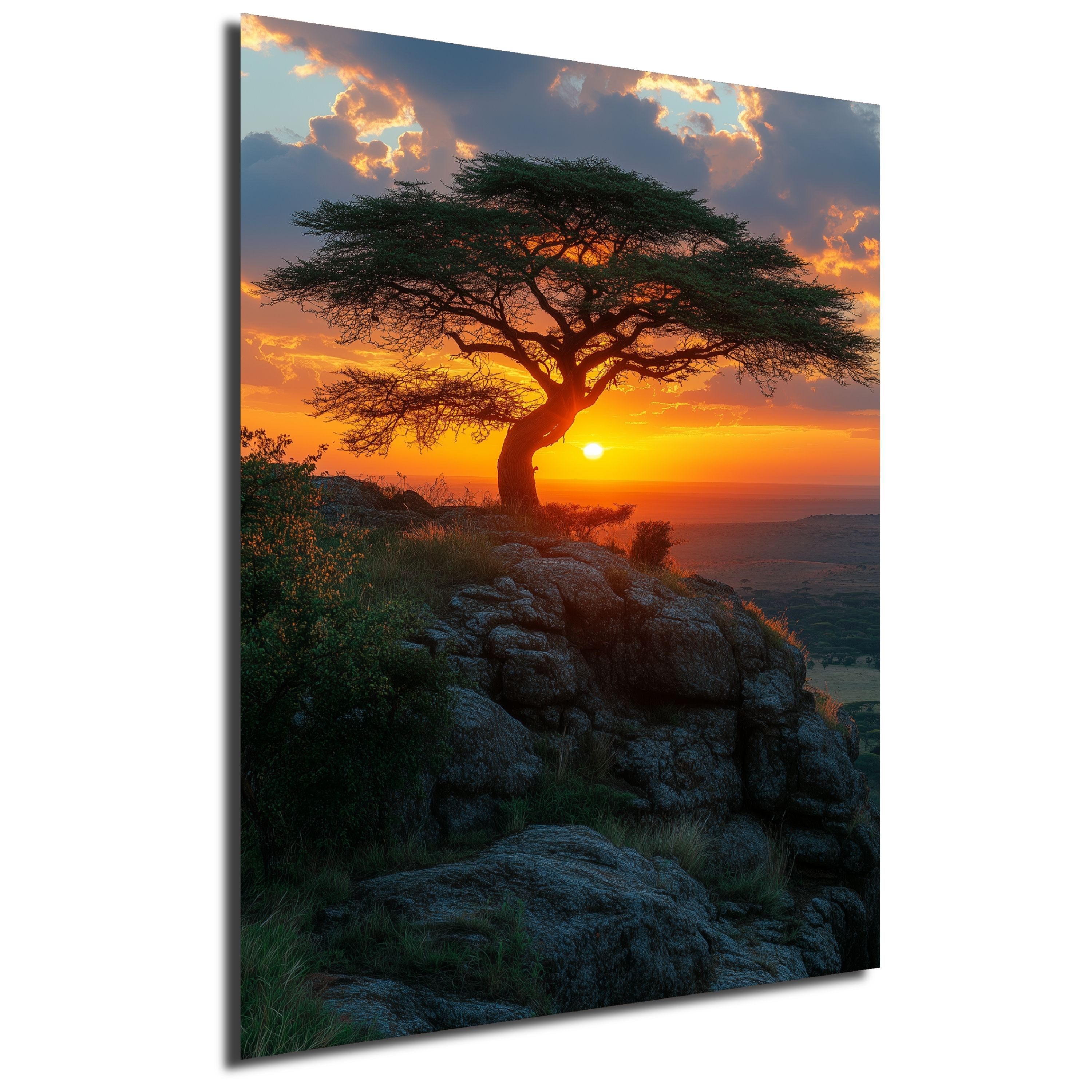 DARO Design Leinwandbild Modern Abstrakt Wandbilder XXL Wandbild Wand Deko günstig online kaufen