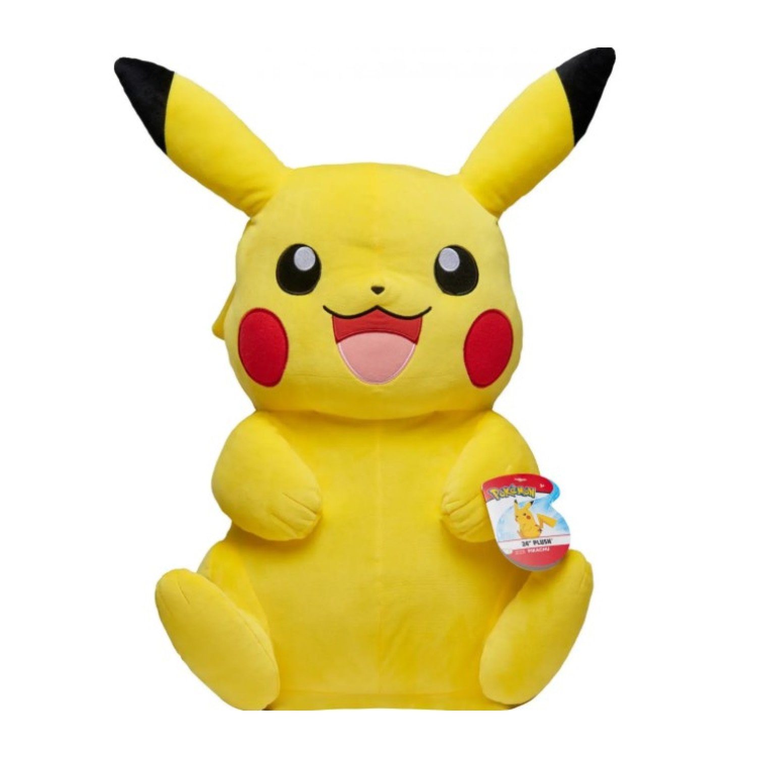 Jazwares Kuscheltier PKW0076, Pokemon Plüschtier Pikachu 60 cm