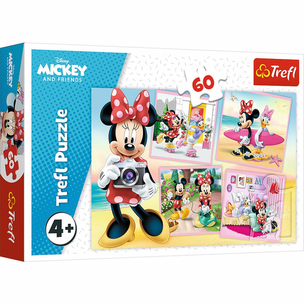 Trefl Puzzle Disney Minnie Mouse, 60 Puzzleteile