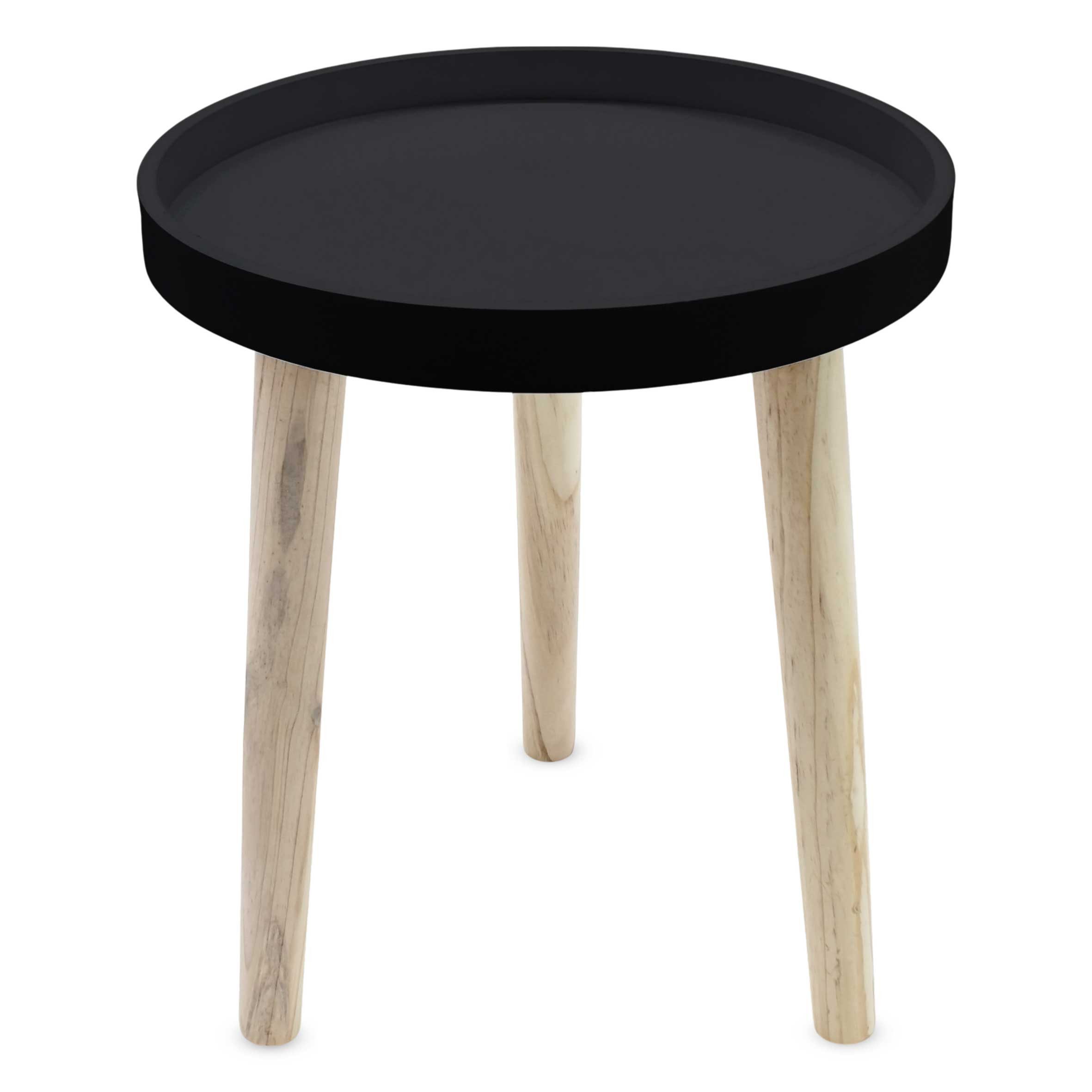 Beistelltisch Beistelltisch 30 x 36 cm - schwarz