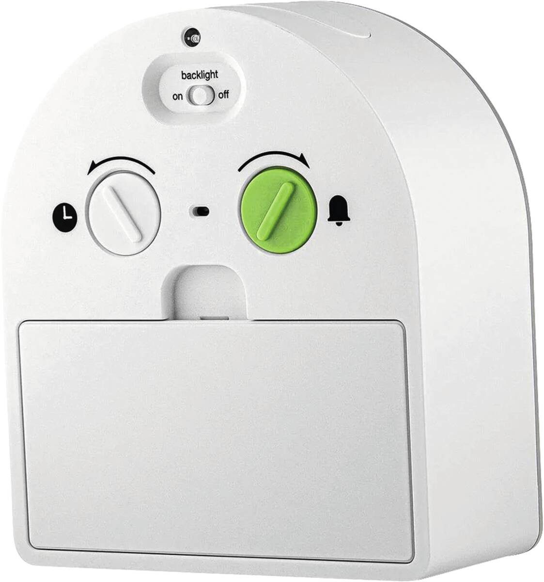 Braun Radiowecker Braun Uhren BC22W Analoger Quarz-Wecker Uhren/Wecker Weis günstig online kaufen