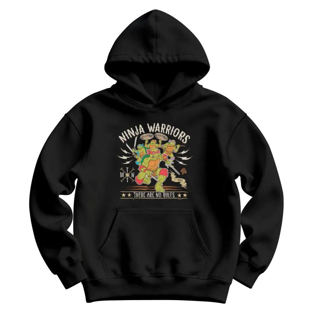 Teenage Mutant Ninja Turtles Hoodie Ninja Warriors - NO Rules Kids Hoodie