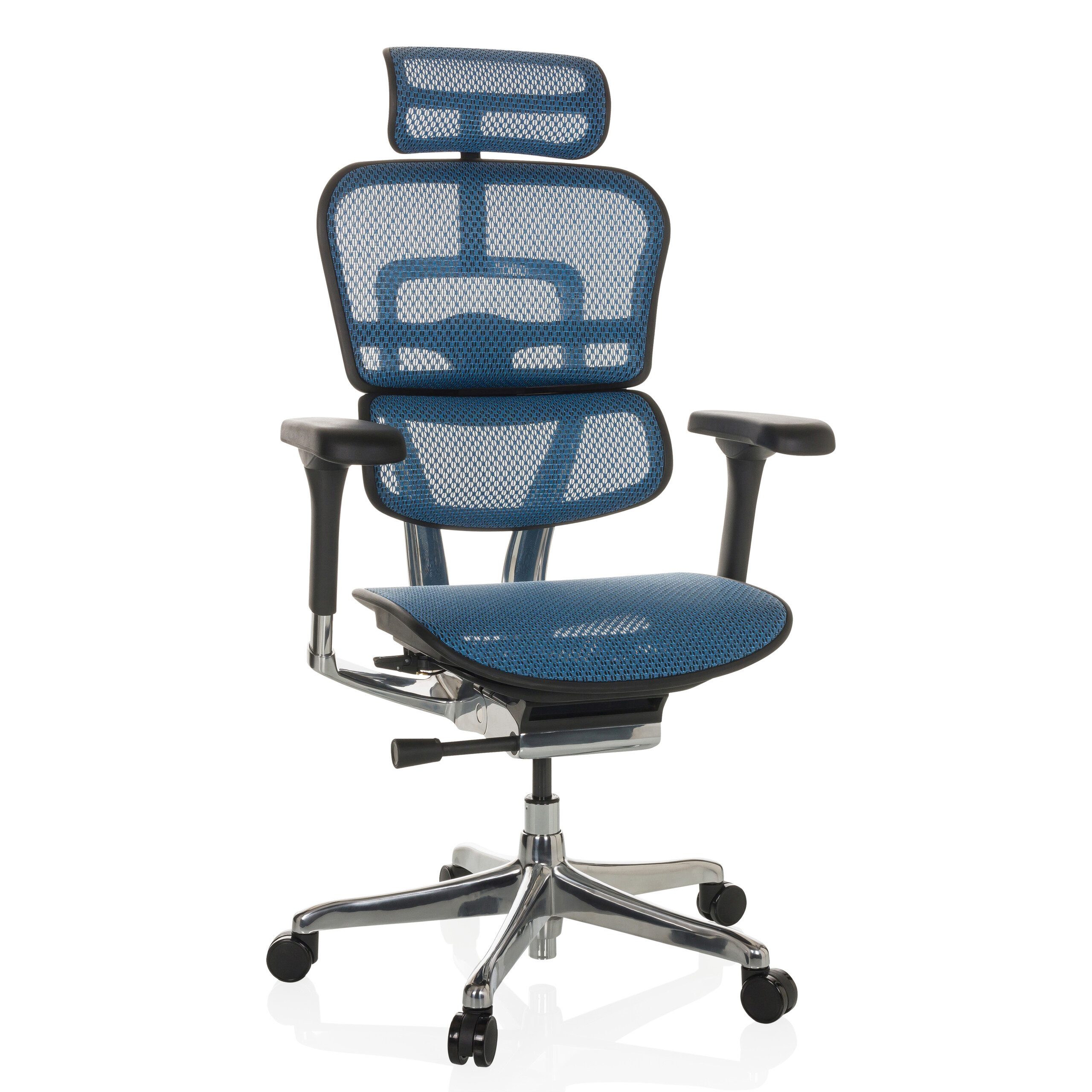 hjh OFFICE Drehstuhl Luxus Chefsessel ERGOHUMAN GEN2 Netzstoff (1 St), Profi Bürostuhl Schreibtischstuhl ergonomisch