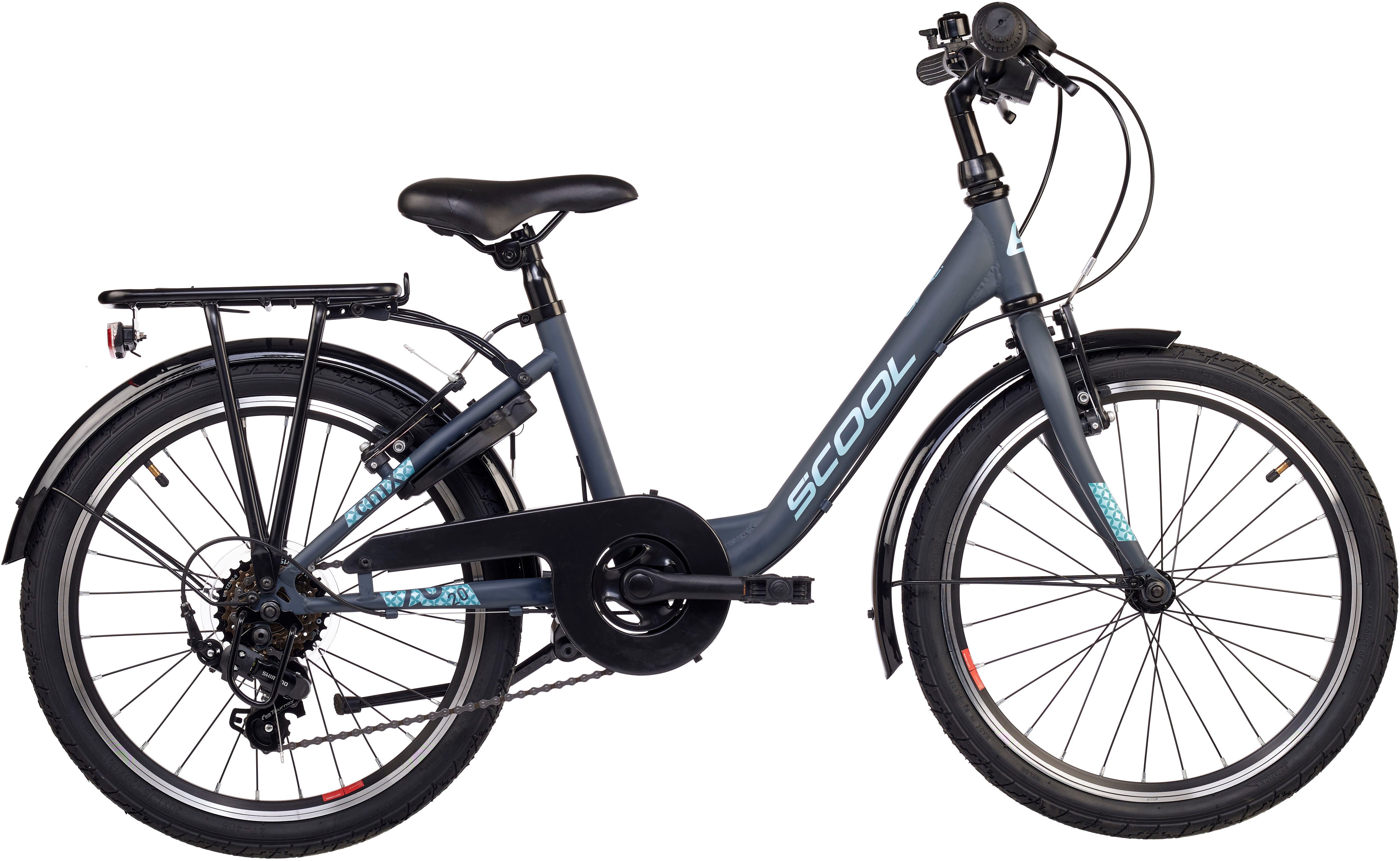 S’COOL Kinderfahrrad S'COOL chiX, 6 Gang Shimano, Kettenschaltung