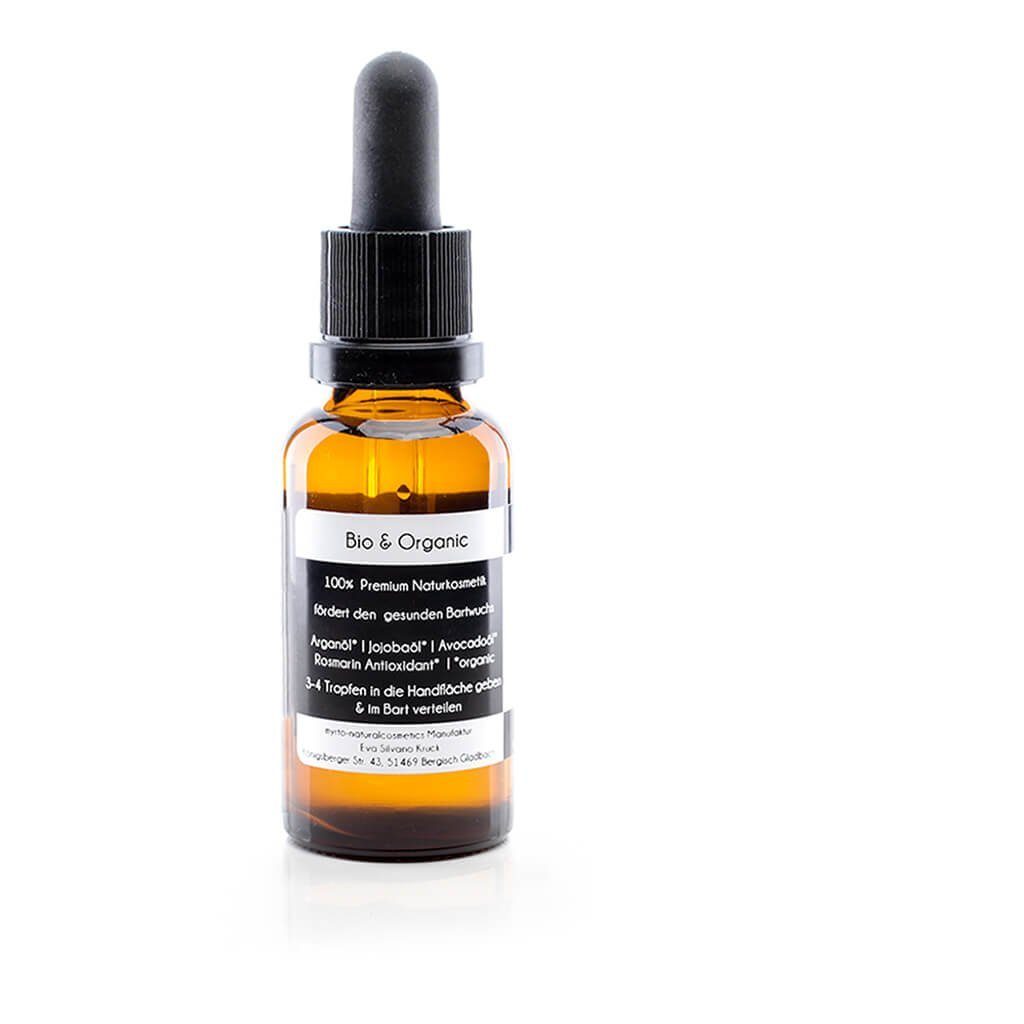 myrto Naturkosmetik Bartpomade Vitalizing Beard Oil - Bio Bartöl für gesunden Bartwuchs, naturreine ätherische Öle, palmölfrei, nicht-komedogen, vegan