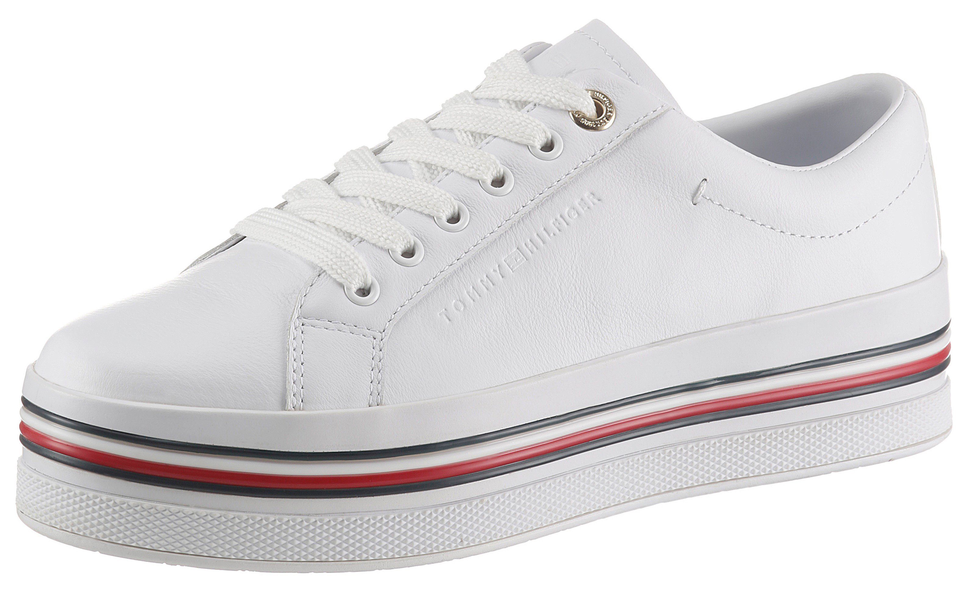 cupsole flatform trainers