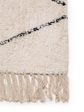 Teppich Naomi, benuta, rechteckig, Höhe: 6 mm, Kunstfaser, Berber, Ethno-Style, Wohnzimmer